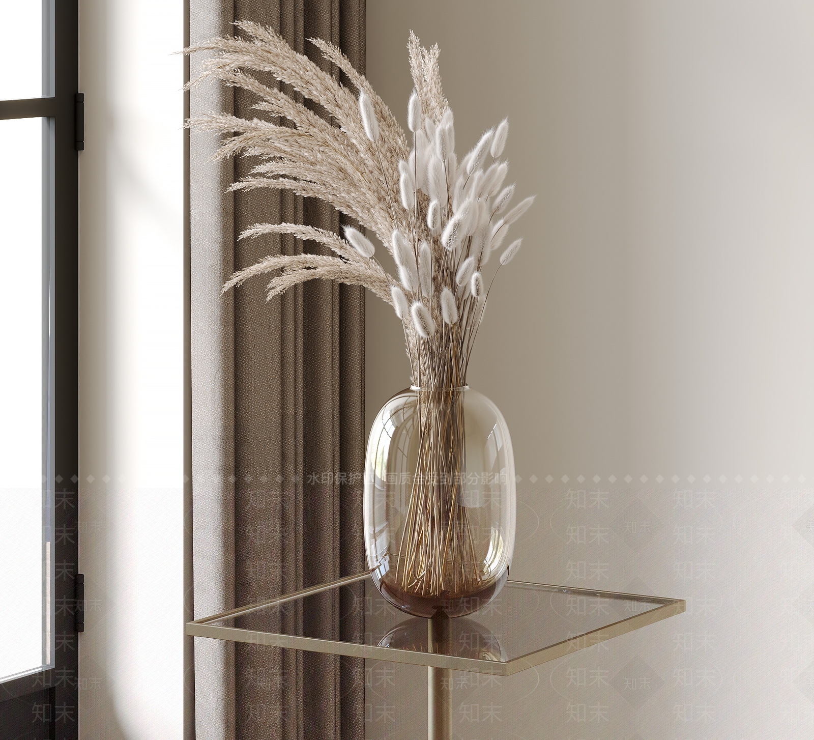 芦苇花瓶3D模型下载【ID:1135069156】