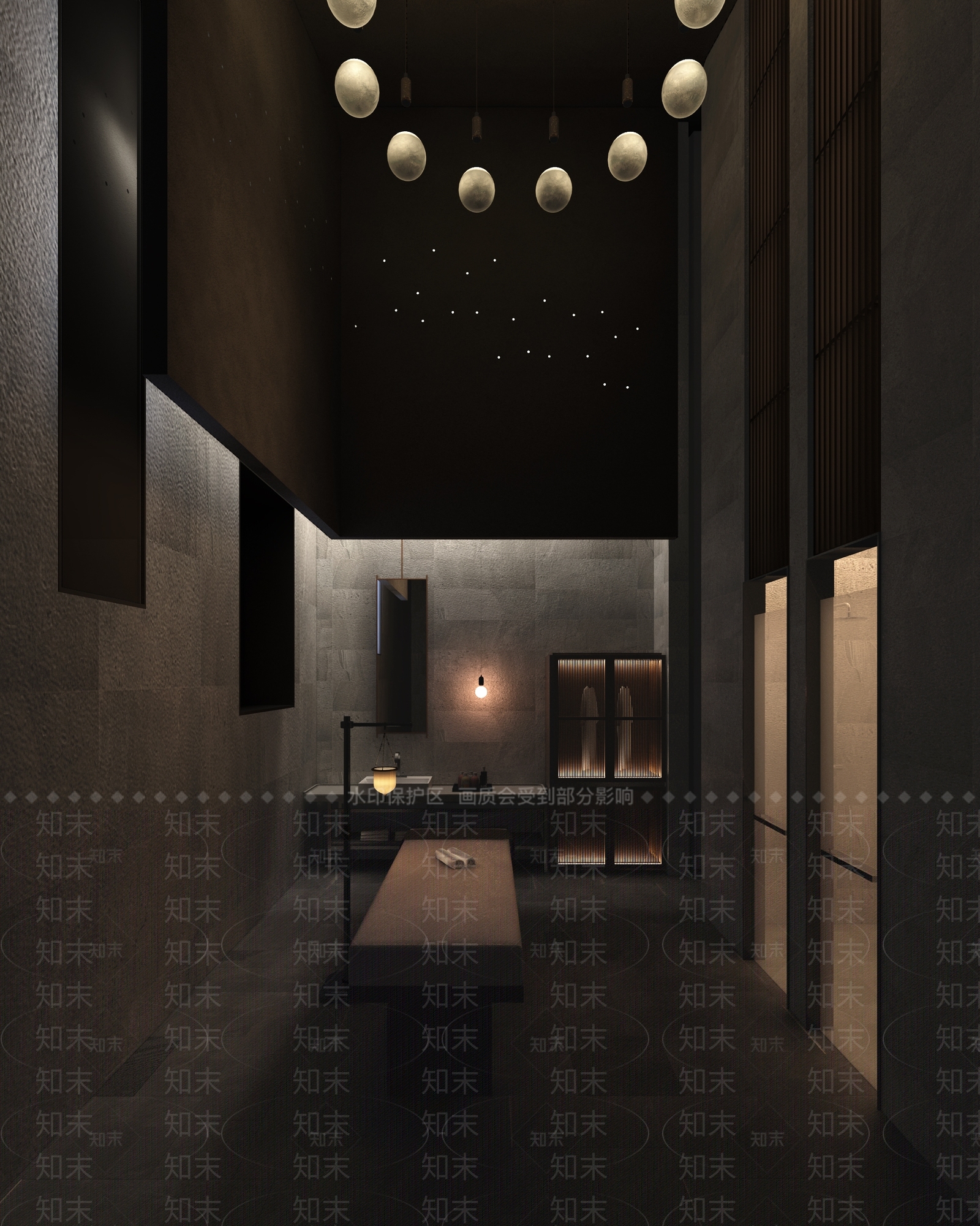 现代美容SPA包厢3D模型下载【ID:1135075989】