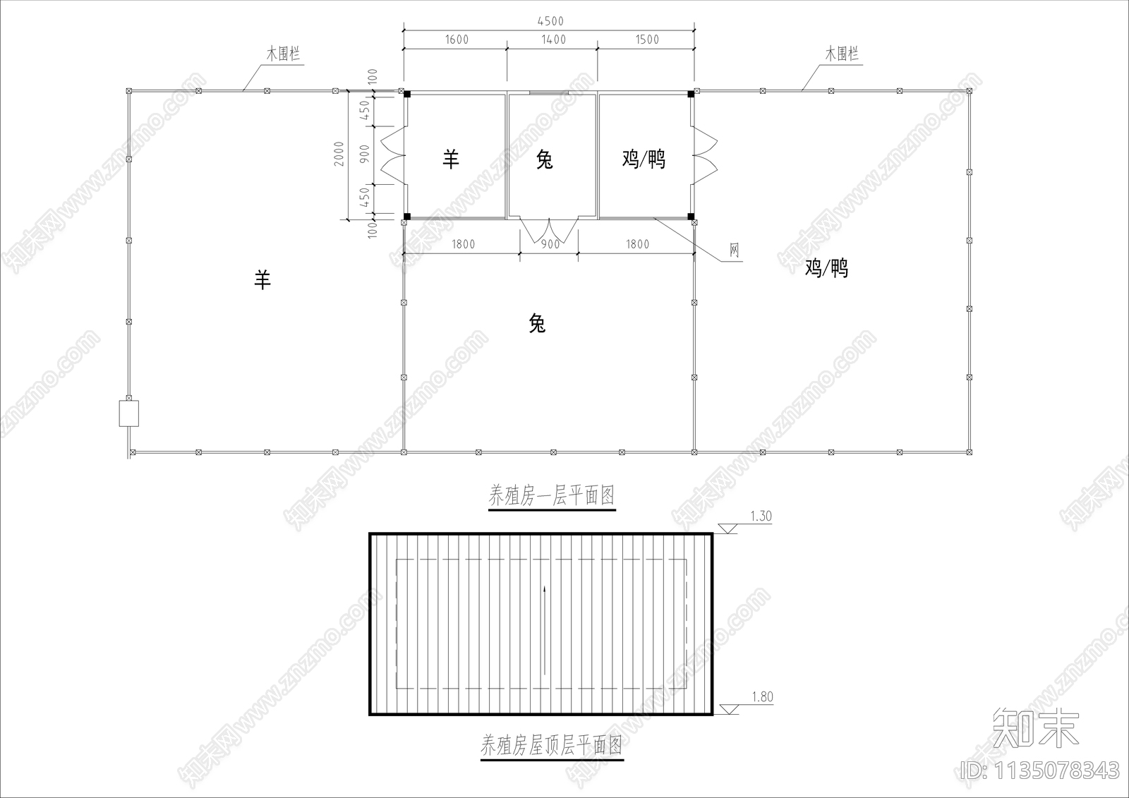 某小学劳动教育基地景观规划平面图cad施工图下载【ID:1135078343】