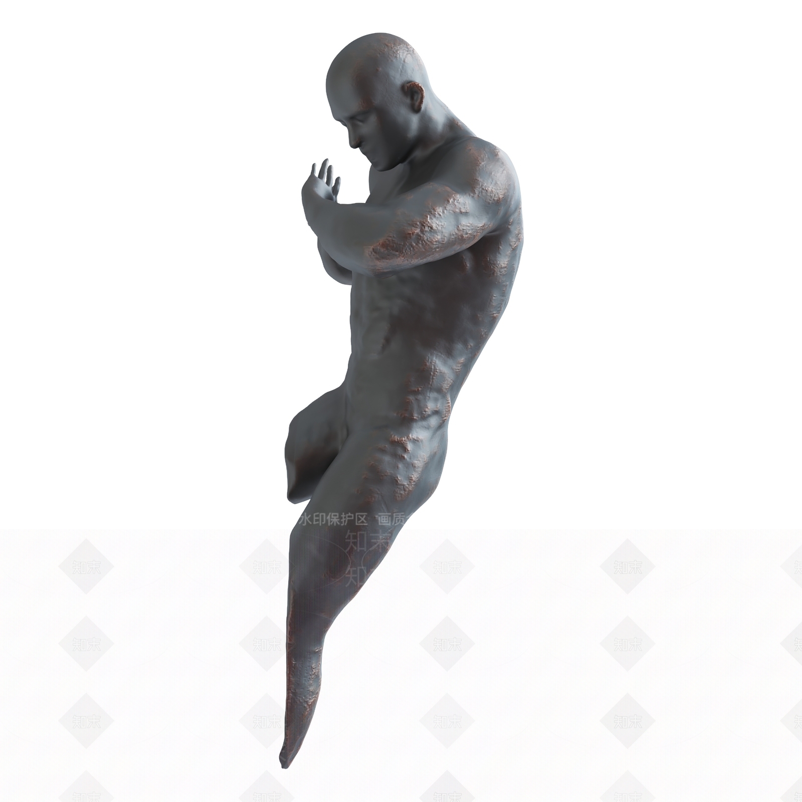 现代人物墙饰挂件3D模型下载【ID:1135091244】