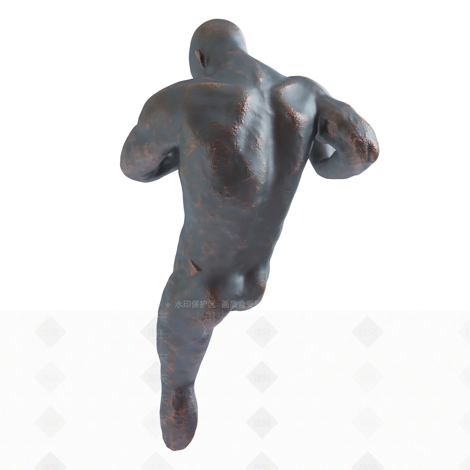 现代人物墙饰挂件3D模型下载【ID:1135091244】