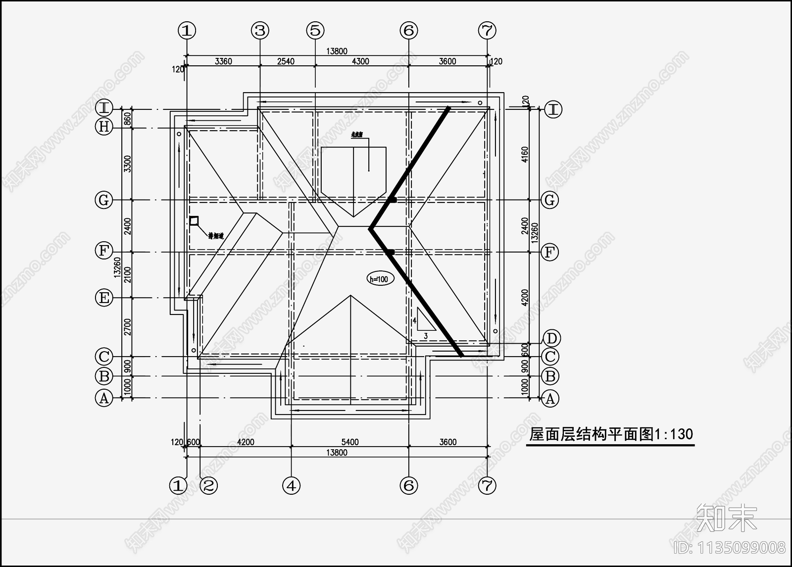 住宅混凝土结构cad施工图下载【ID:1135099008】