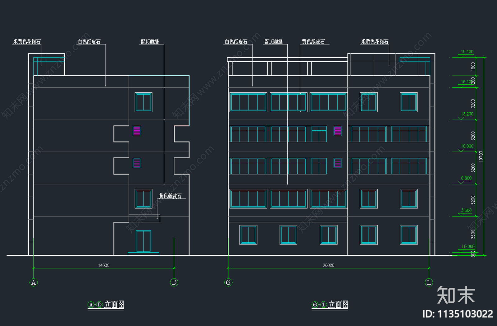 58套宿舍公寓楼建筑施工图下载【ID:1135103022】