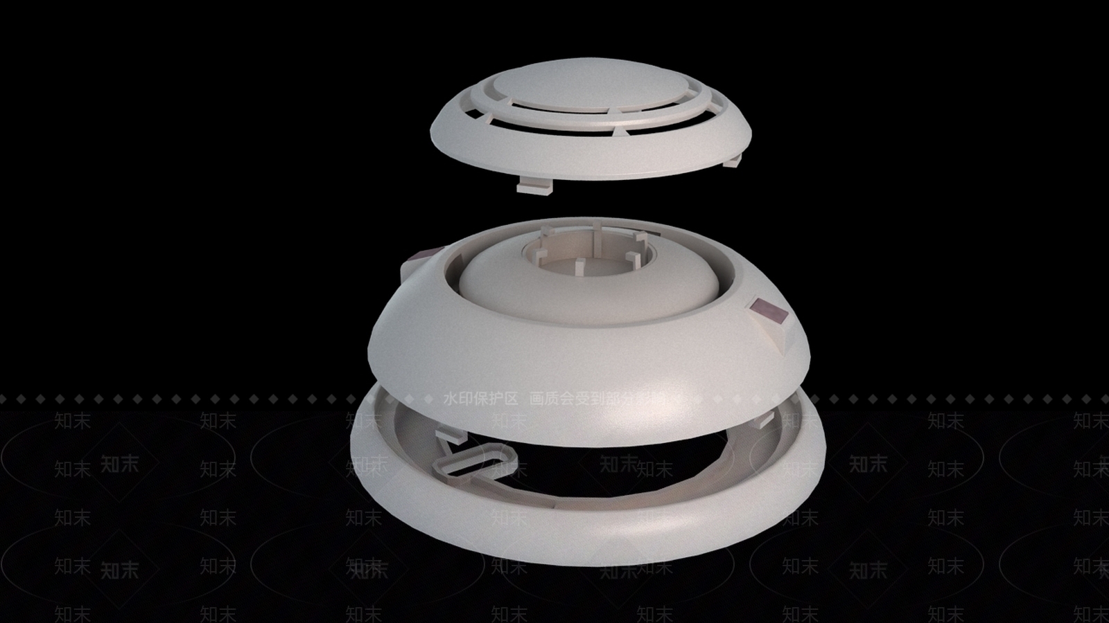 探测器3D模型下载【ID:1135105003】