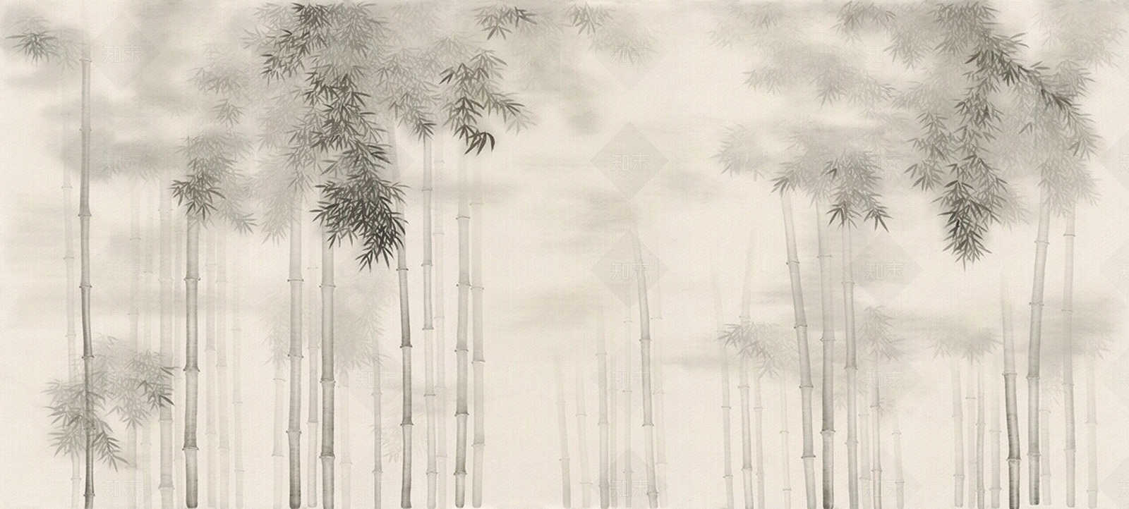 新中式竹子壁纸贴图下载【ID:1135128472】