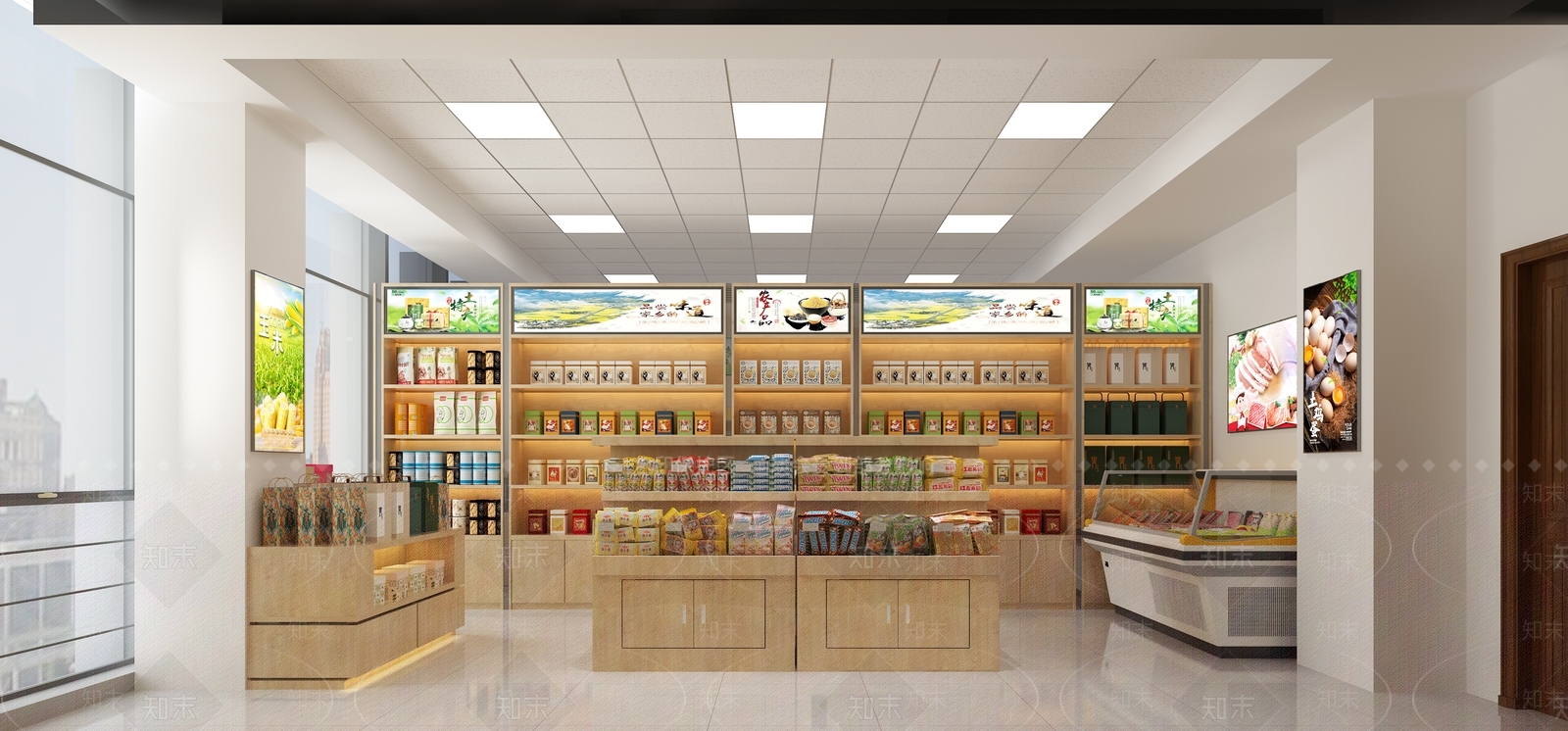 现代农副产品土特产超市SU模型下载【ID:1135129706】