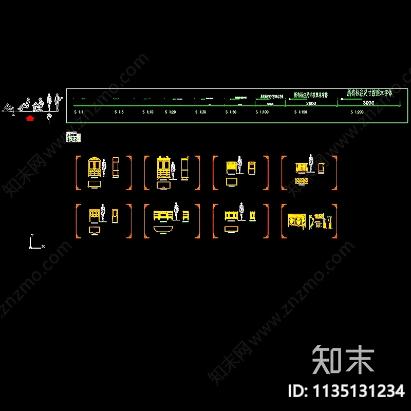 欧式cad施工图下载【ID:1135131234】