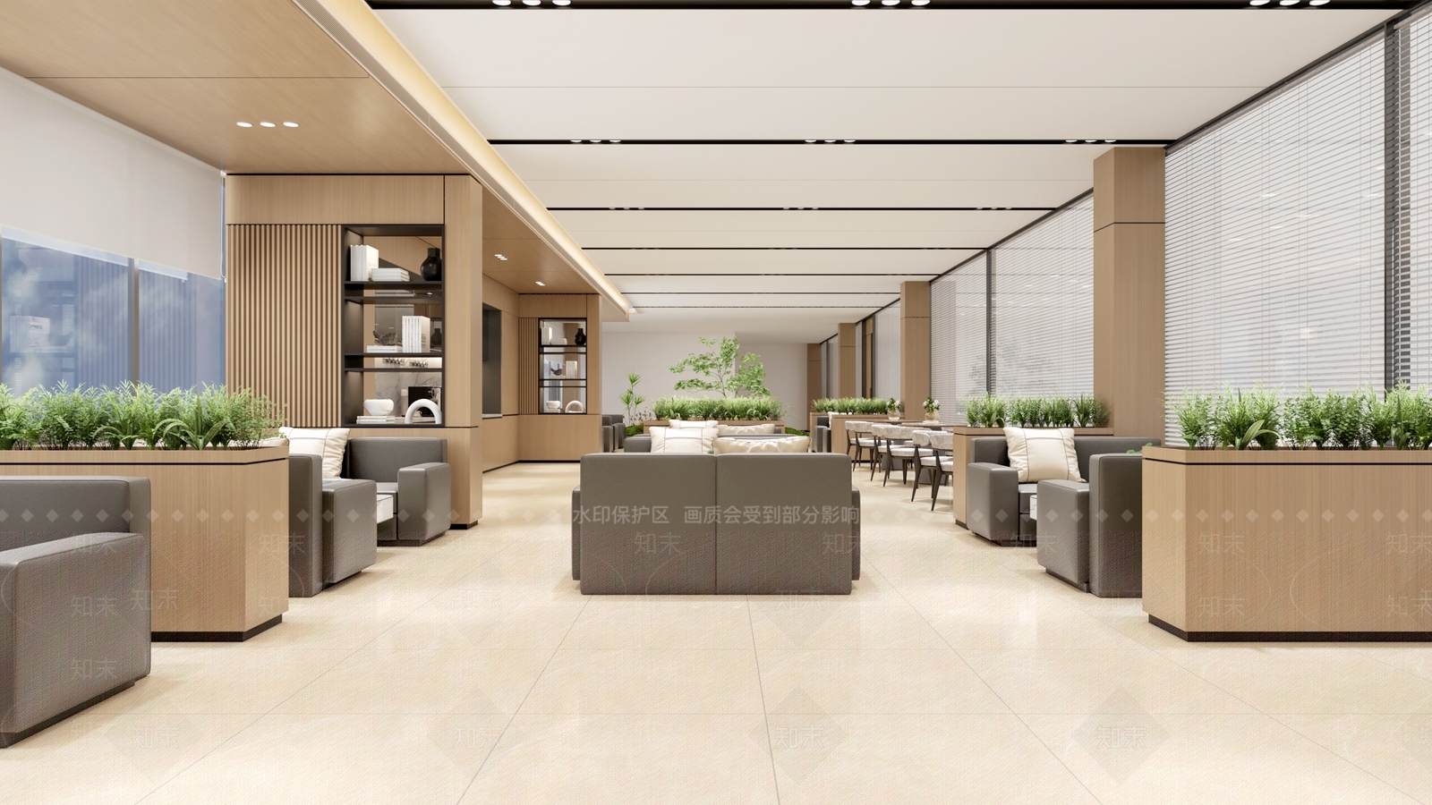 现代茶水间3D模型下载【ID:1135146760】