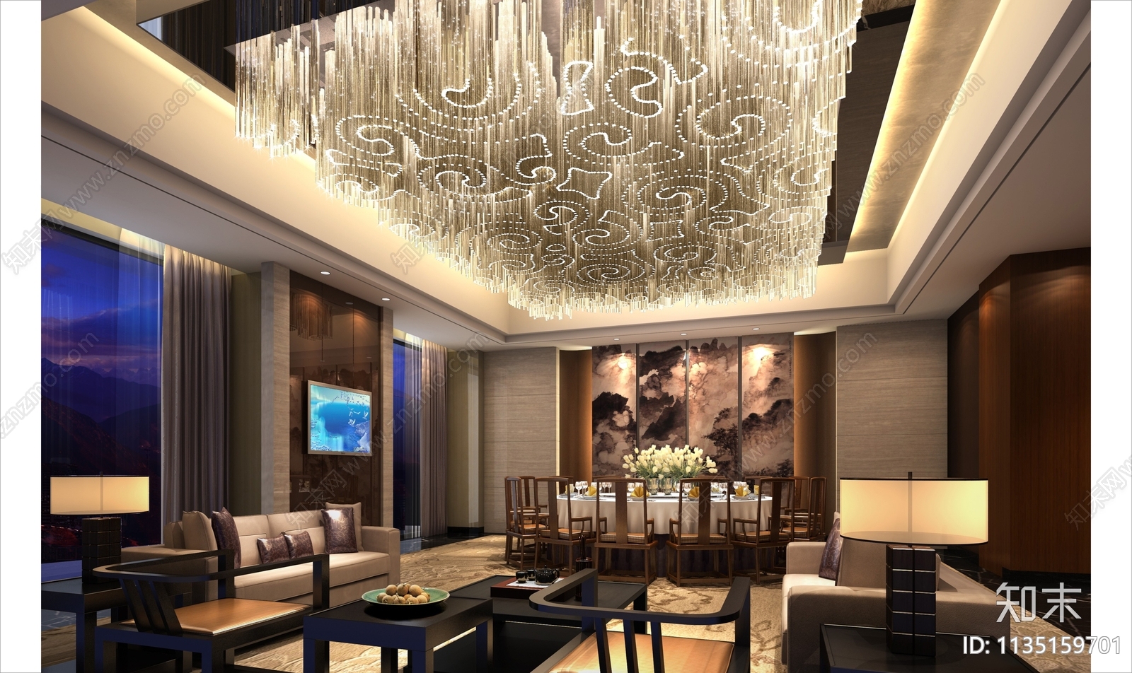 南海西岸酒店效果图cad施工图下载【ID:1135159701】