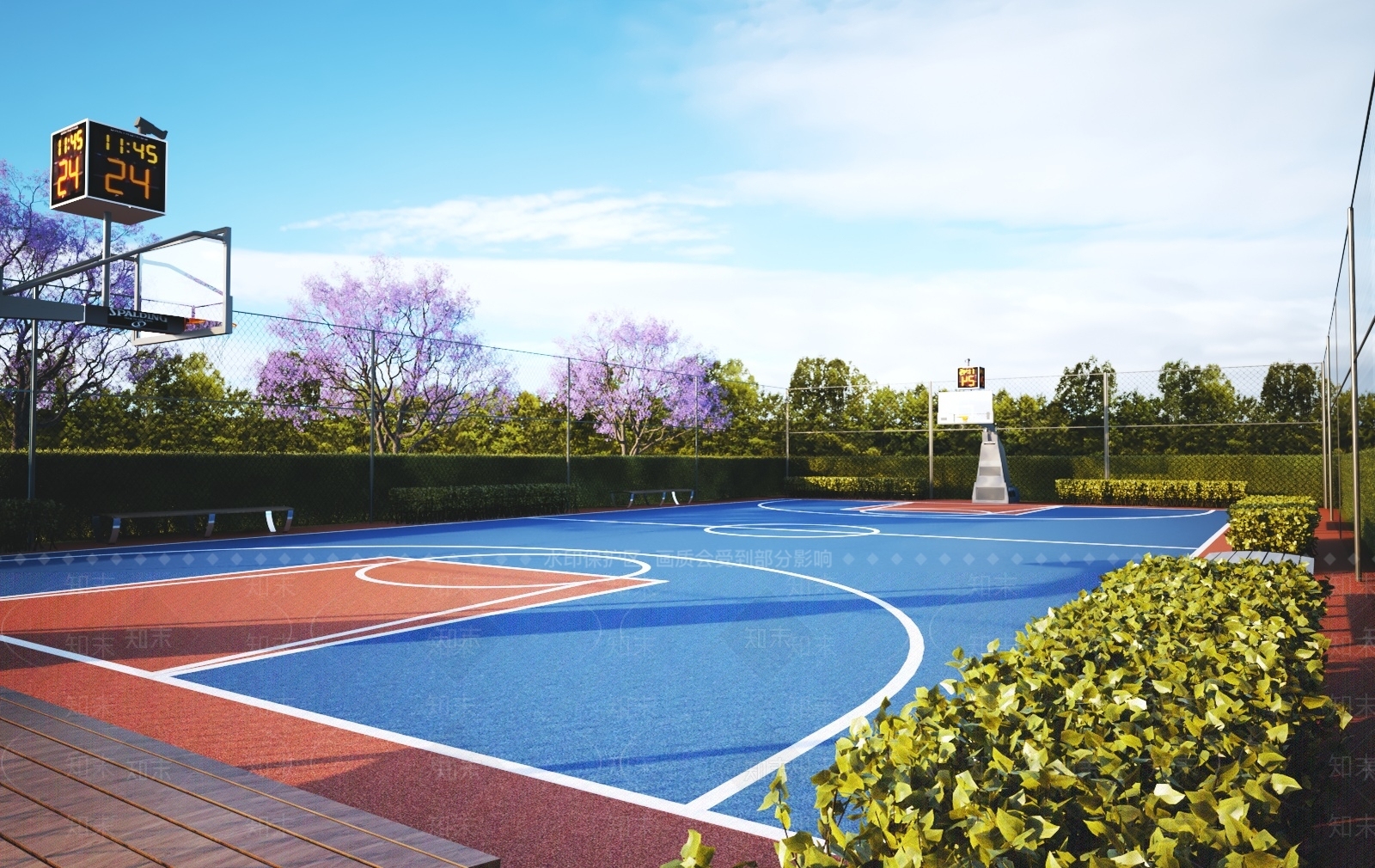 现代运动场地3D模型下载【ID:1135161278】
