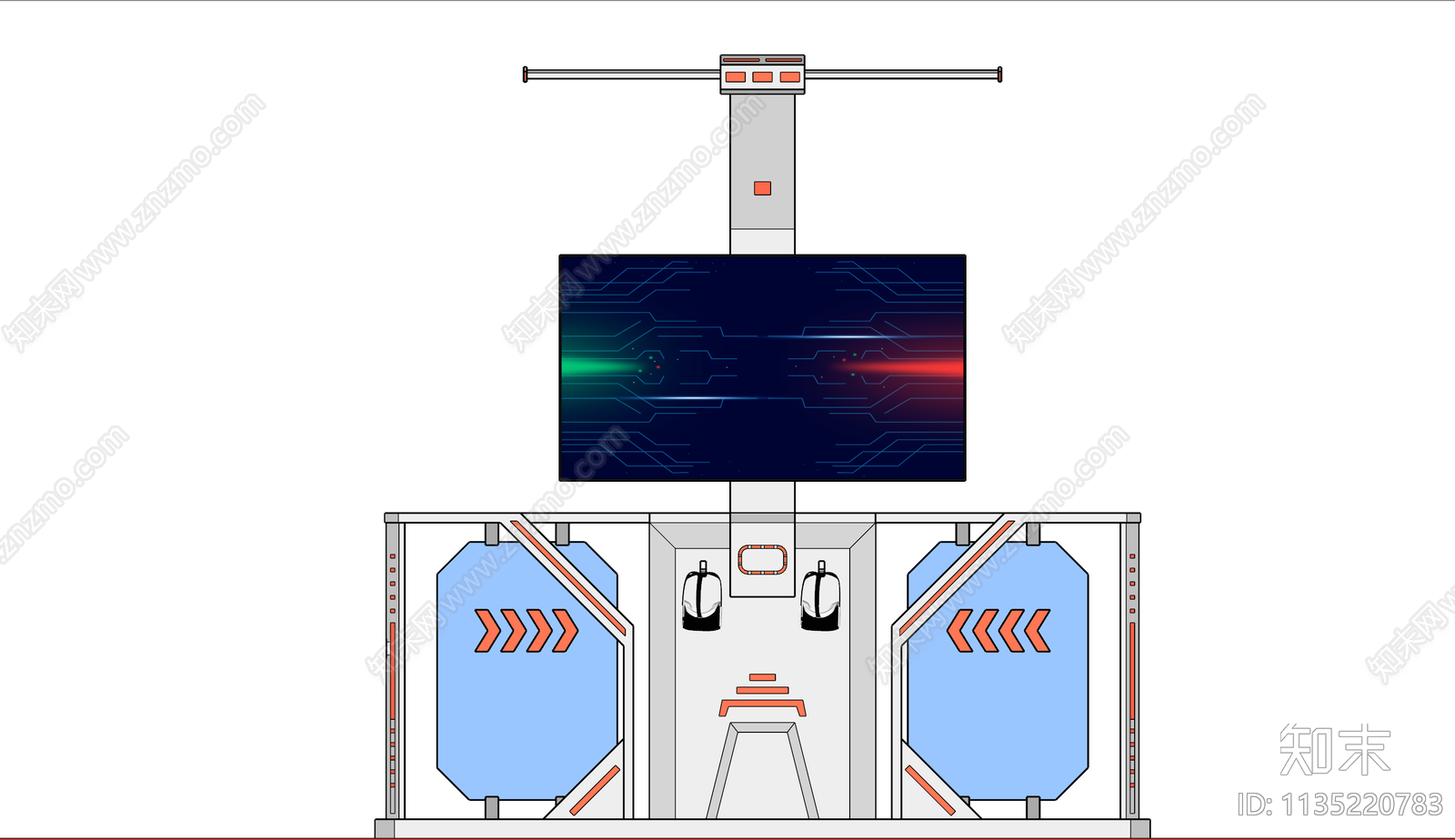 VR设备SU模型下载【ID:1135220783】