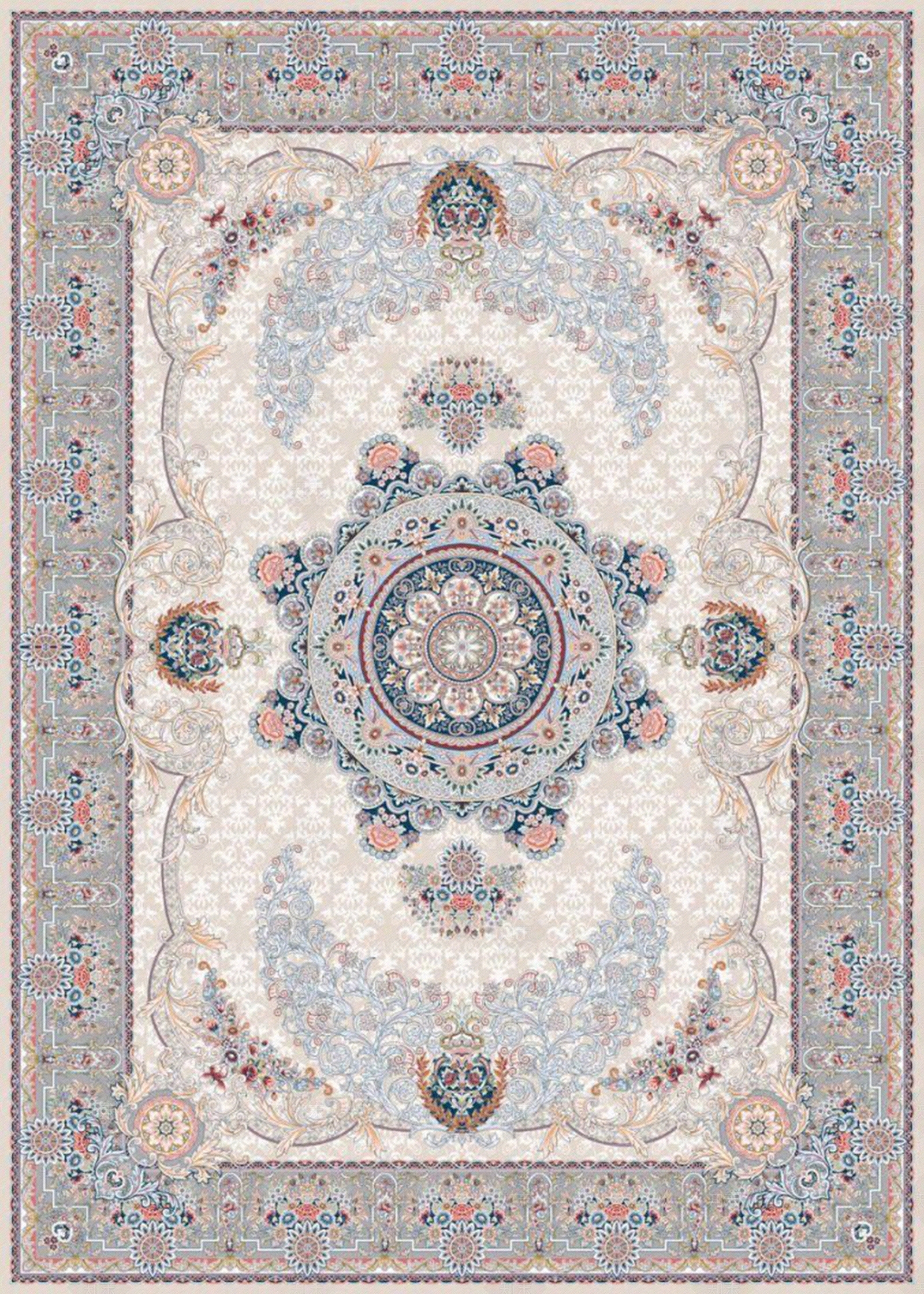 时尚法式地毯贴图下载【ID:1135236641】