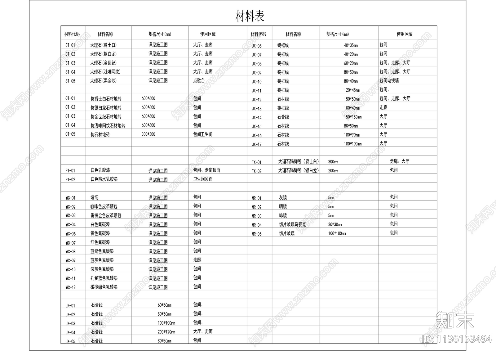 KTV装修封面目录cad施工图下载【ID:1136153494】