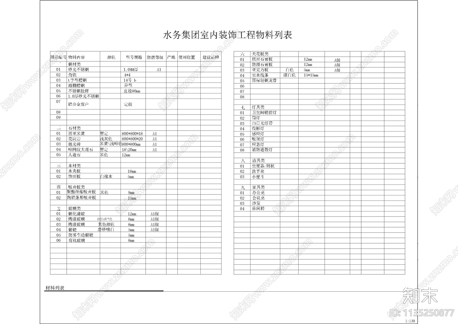 办公封面设计说明目录cad施工图下载【ID:1135250877】
