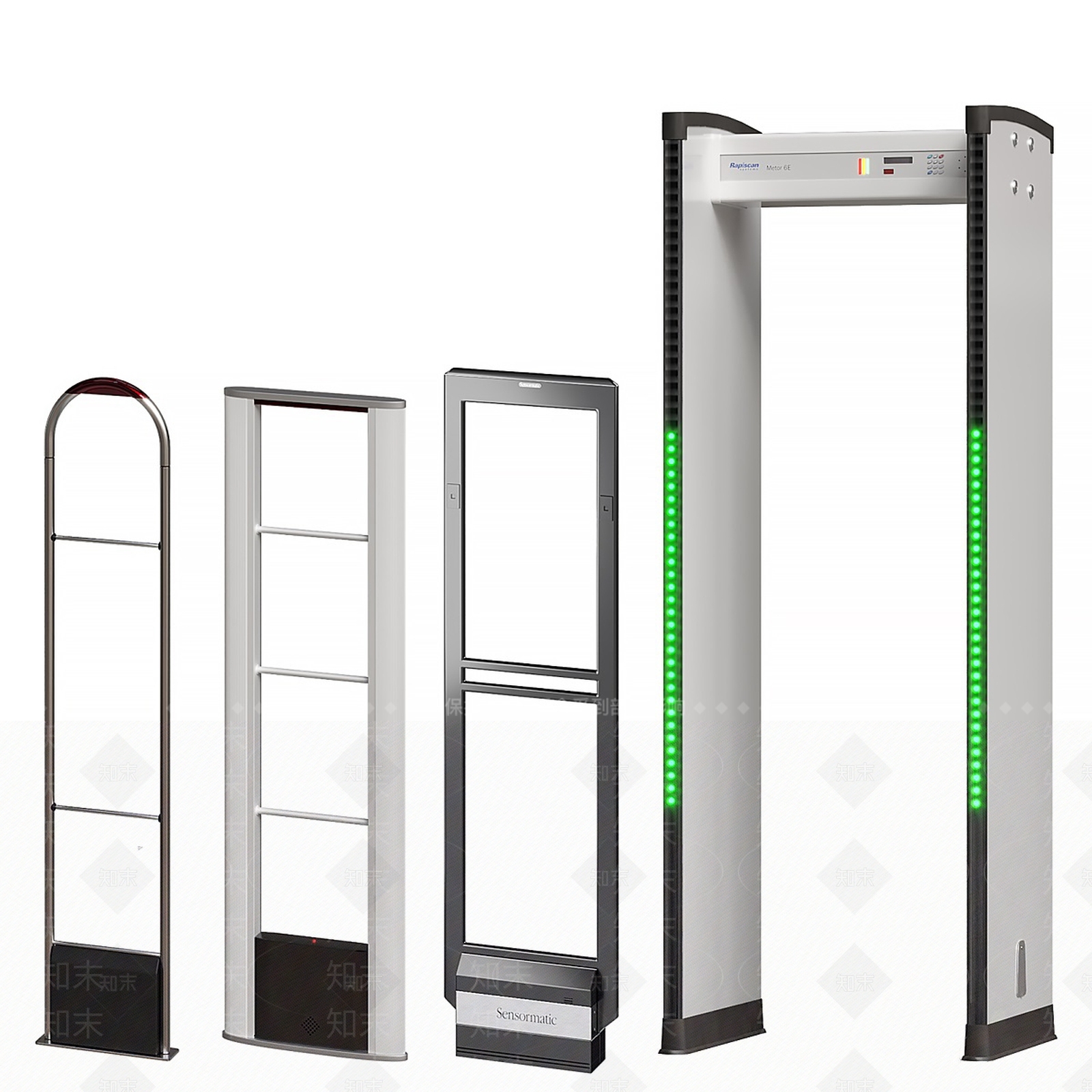 安检门3D模型下载【ID:1135259200】