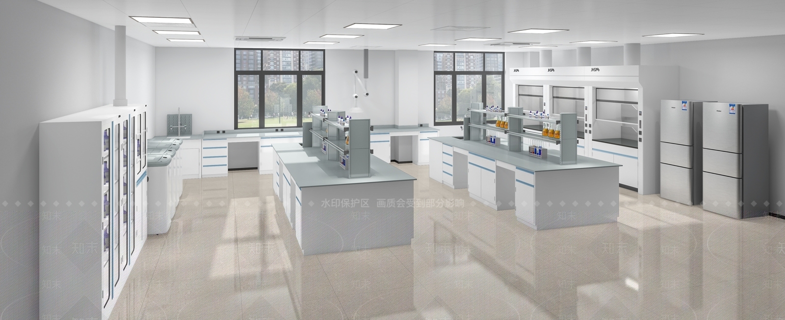 现代实验室3D模型下载【ID:1135265036】