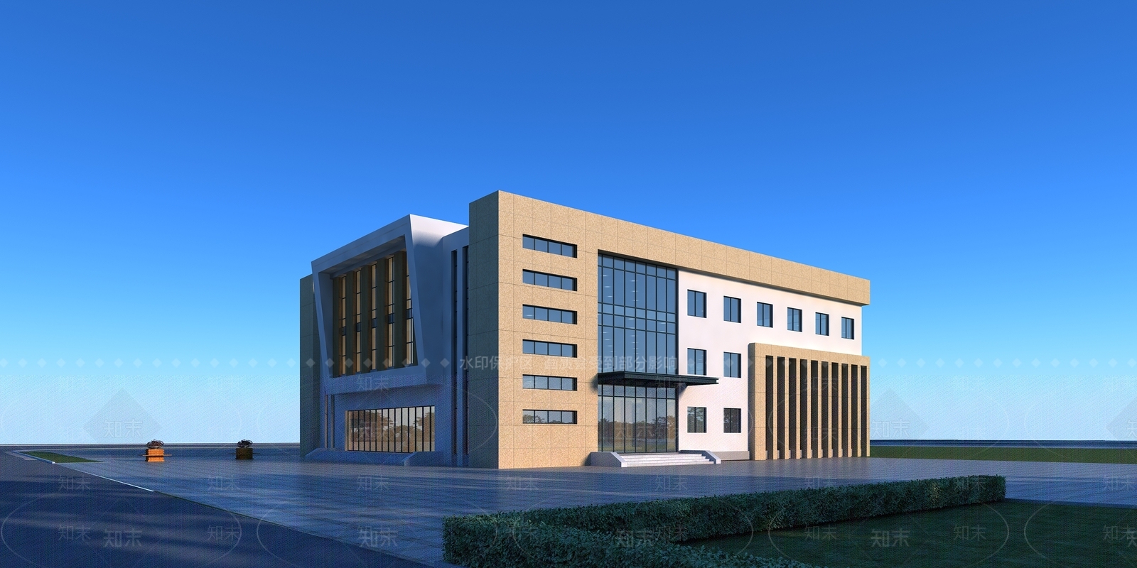 现代食堂3D模型下载【ID:1135305259】