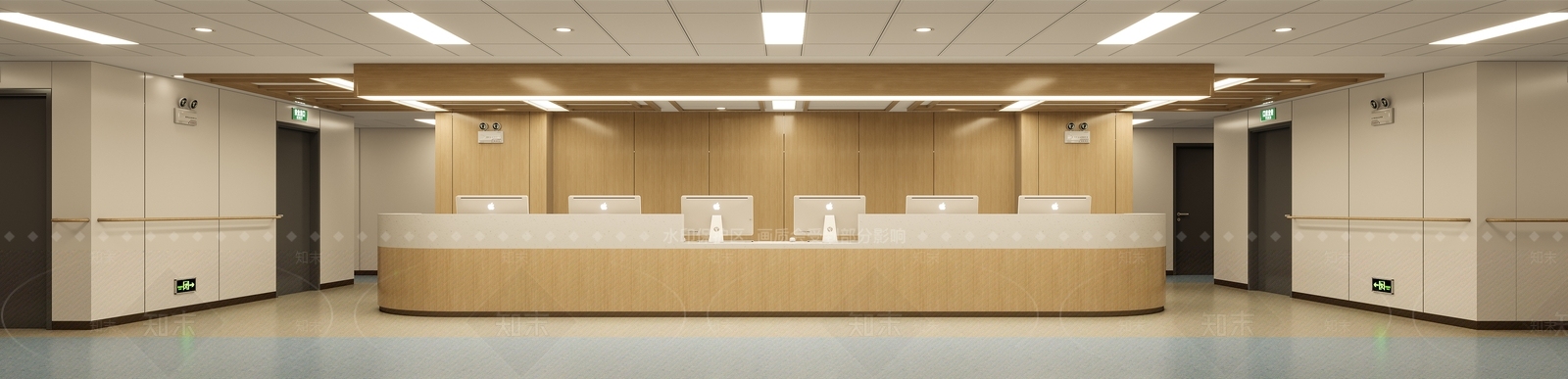 现代医院3D模型下载【ID:1135310307】