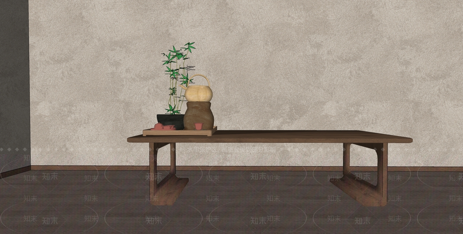 茶具SU模型下载【ID:1135363619】