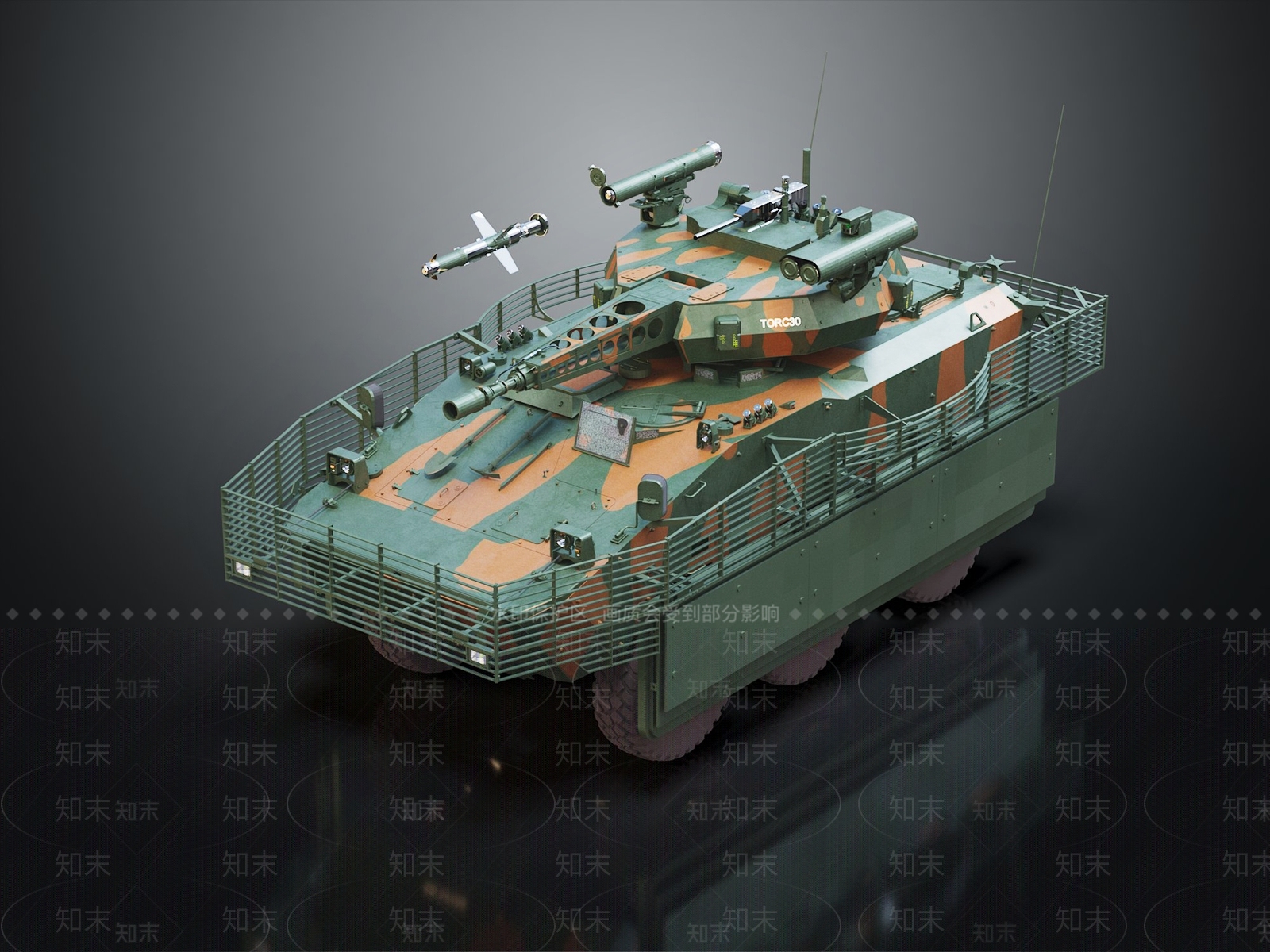 导弹车3D模型下载【ID:1135488508】