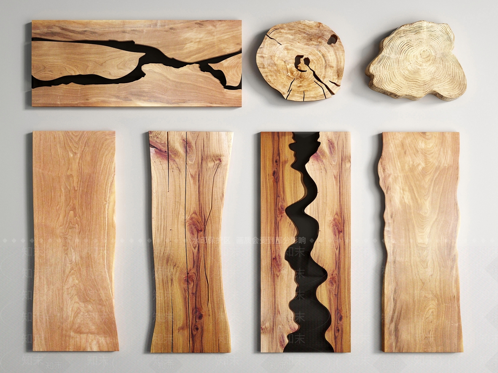 木头3D模型下载【ID:1135438027】