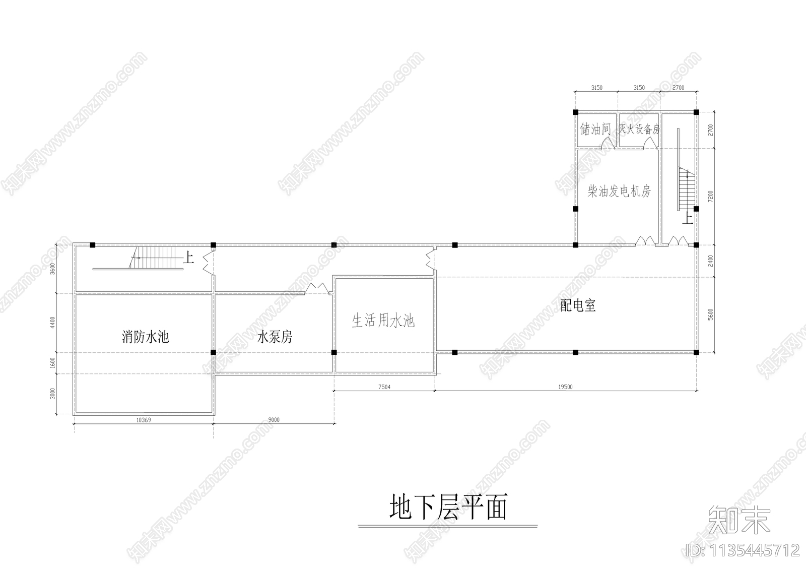 现代会所建筑cad施工图下载【ID:1135445712】