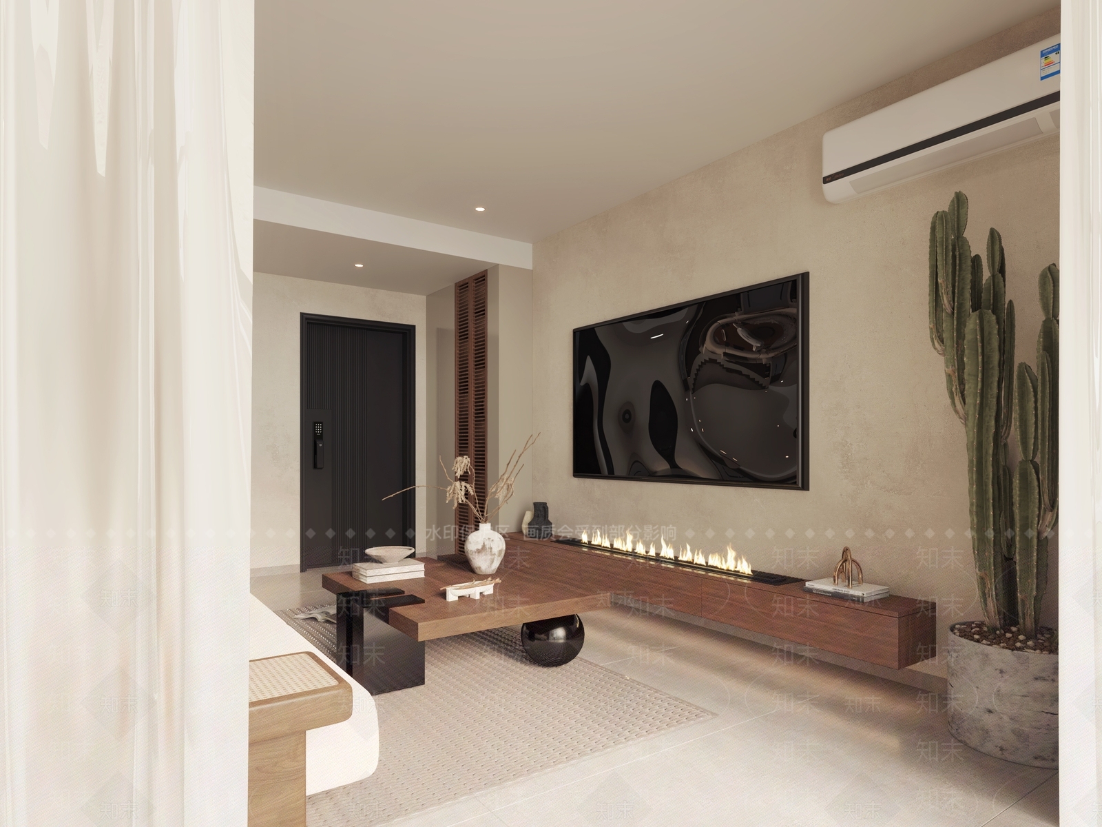 现代单身公寓3D模型下载【ID:1135451246】
