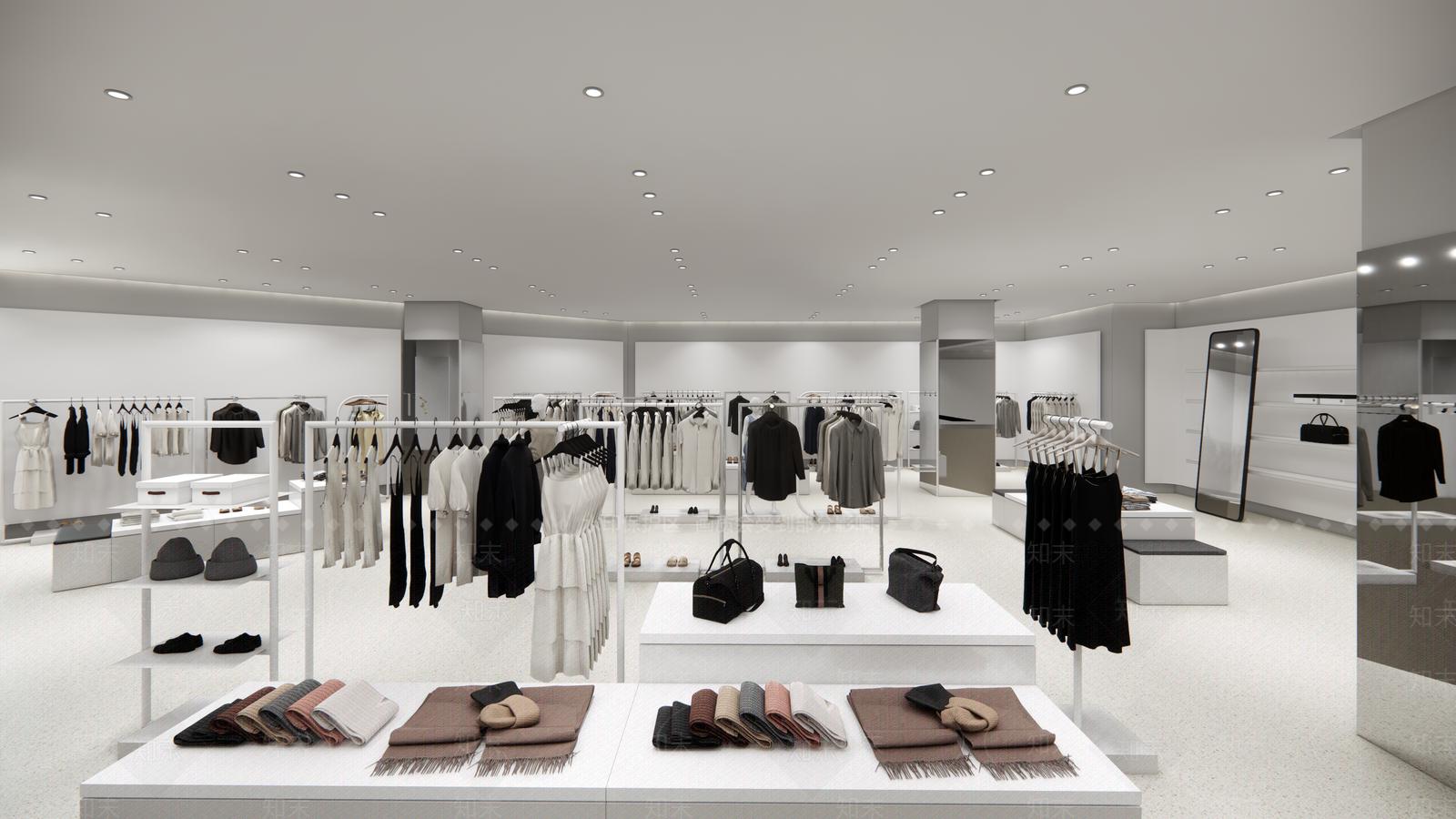 现代服装店SU模型下载【ID:1135462021】