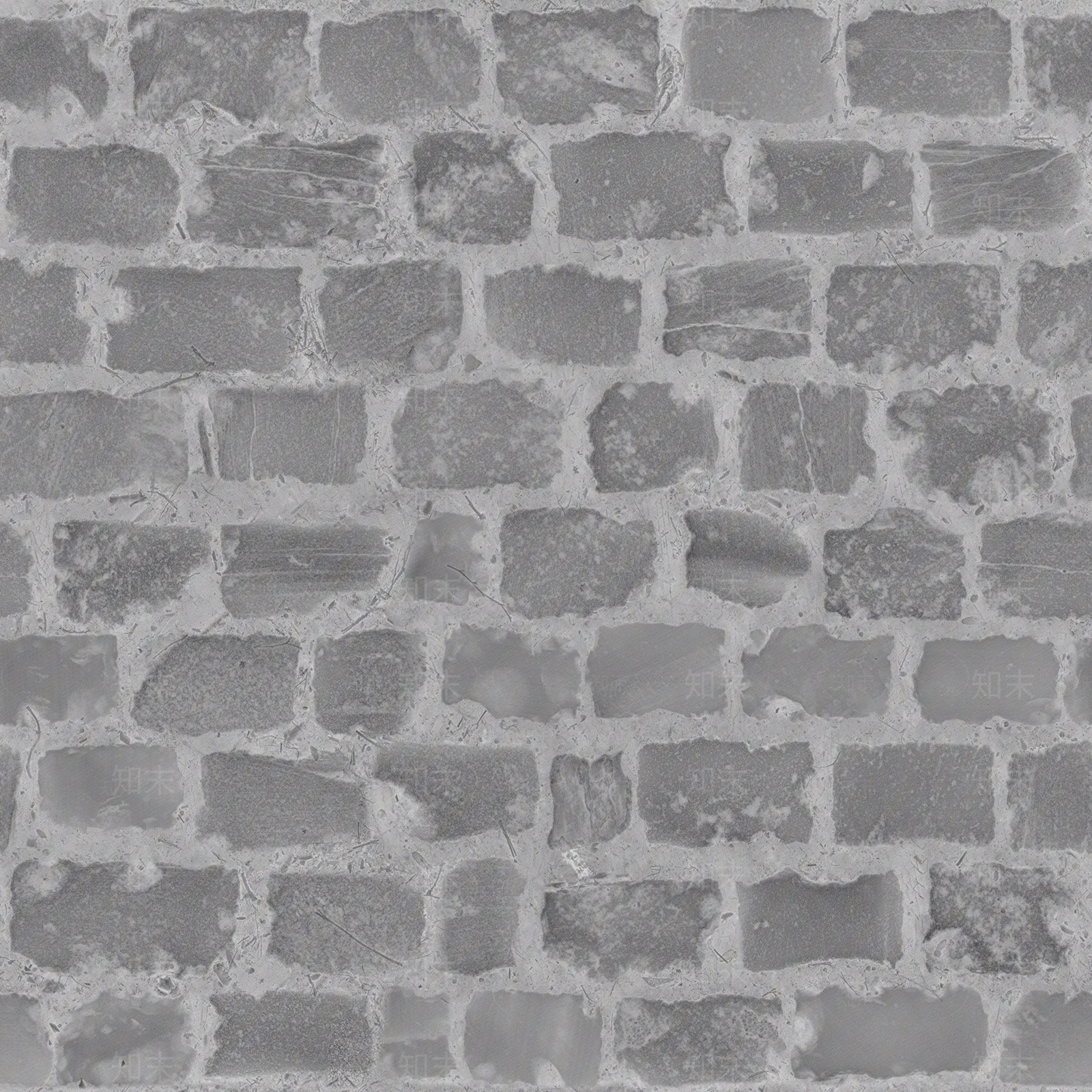 户外青石板地砖水泥砖地面仿古砖碎拼碎石铺地贴图下载【ID:1135465517】