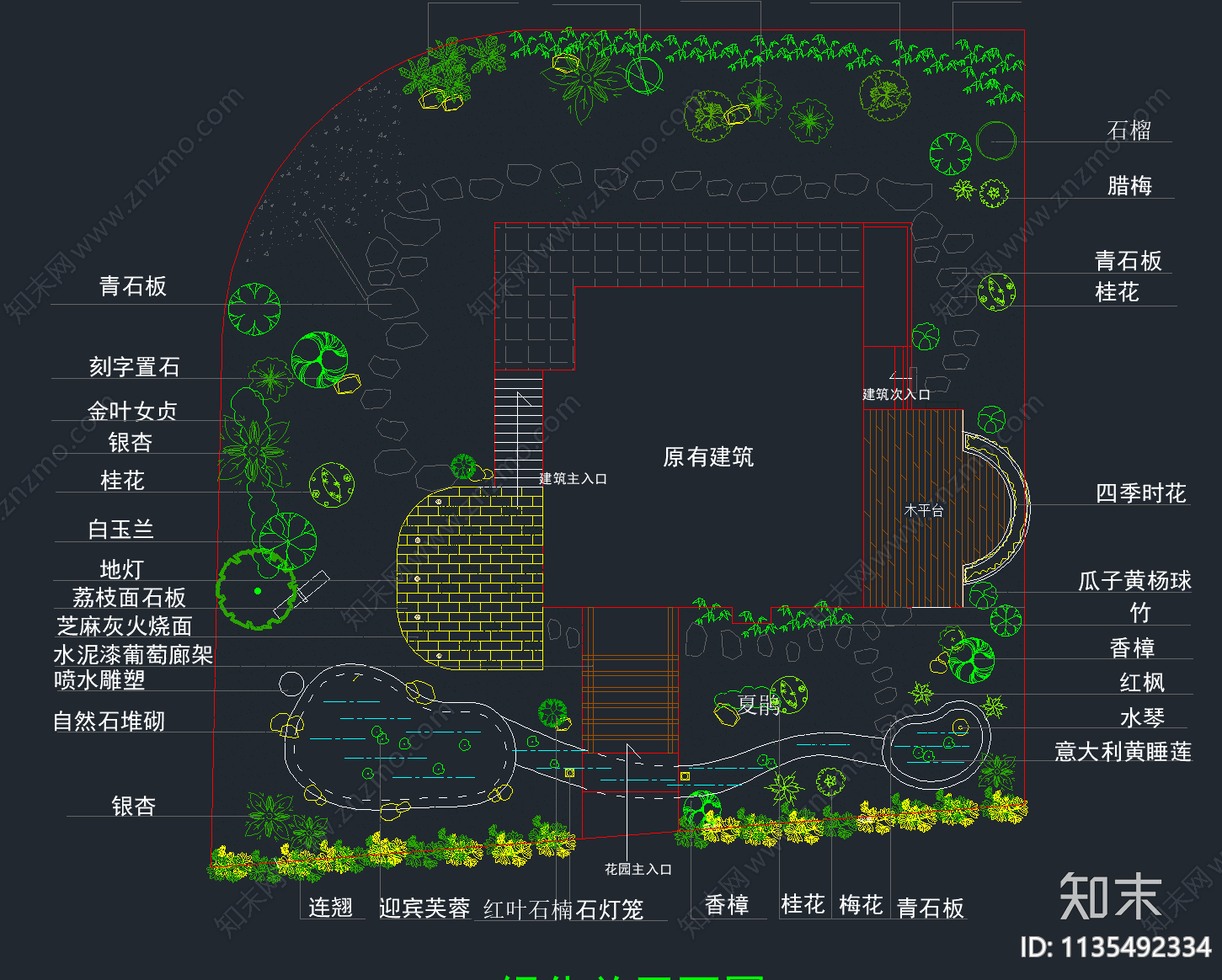 149套别墅庭院花园景观施工图下载【ID:1135492334】