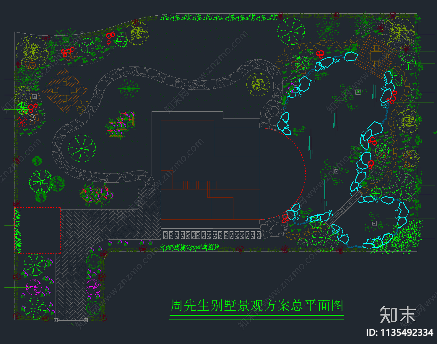 149套别墅庭院花园景观施工图下载【ID:1135492334】