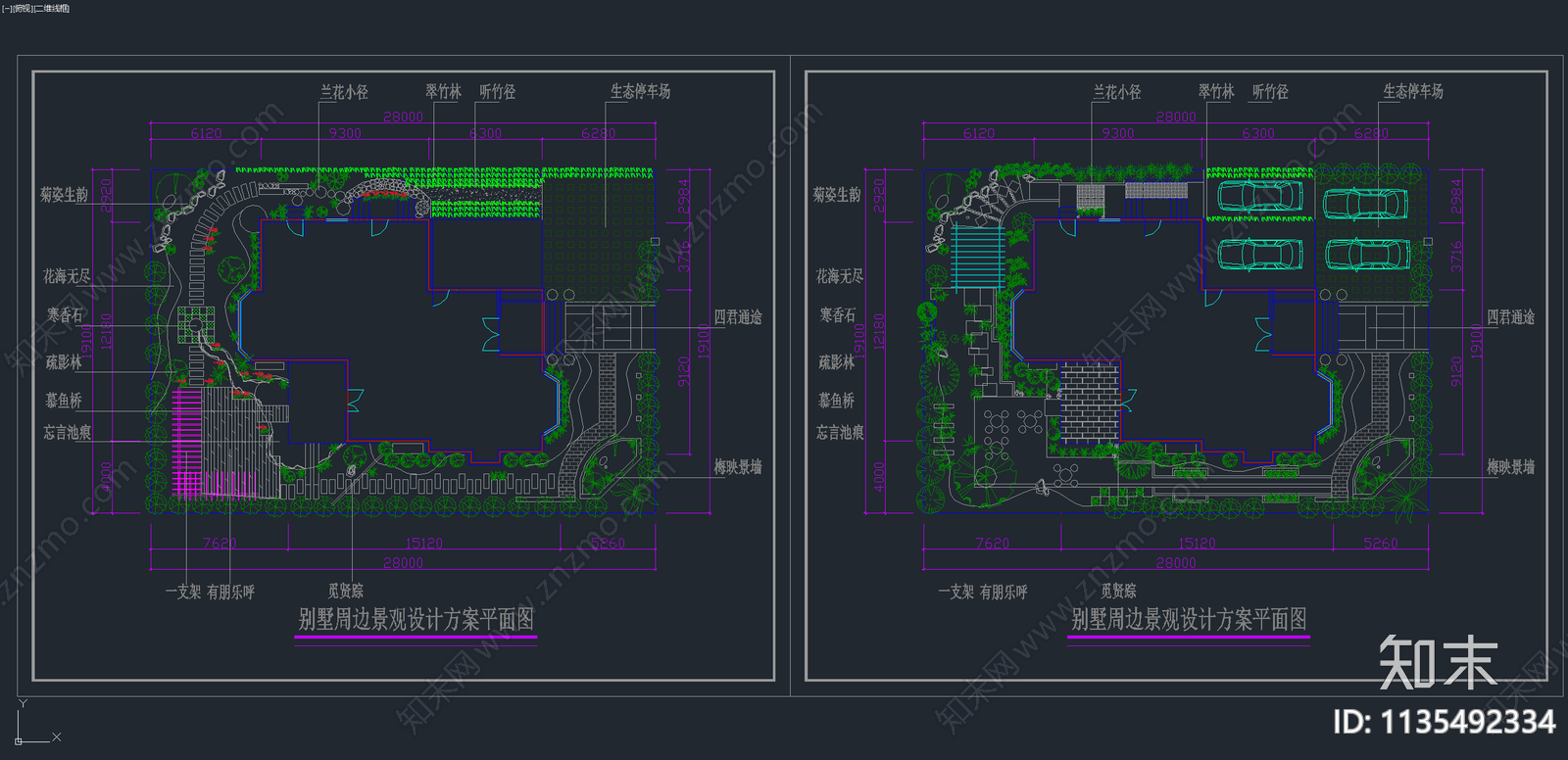 149套别墅庭院花园景观施工图下载【ID:1135492334】