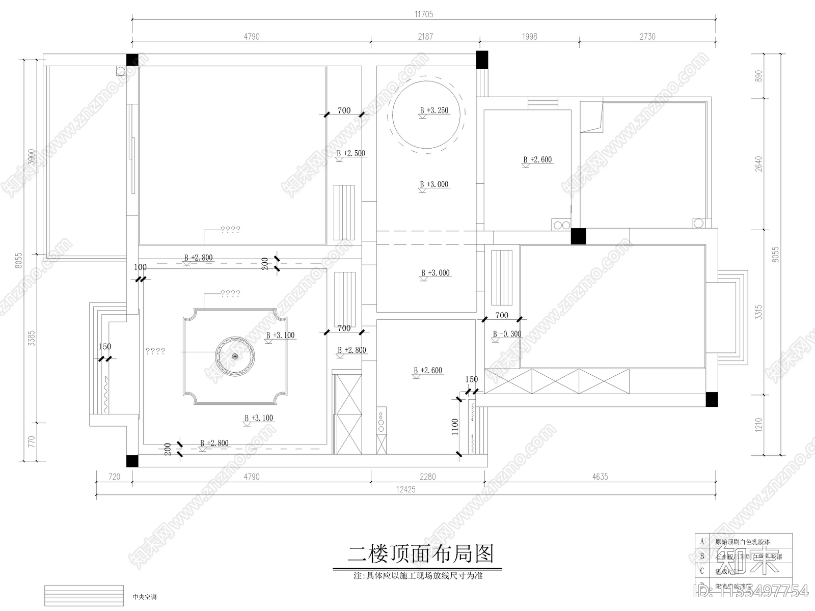 公寓家装详图cad施工图下载【ID:1135497754】