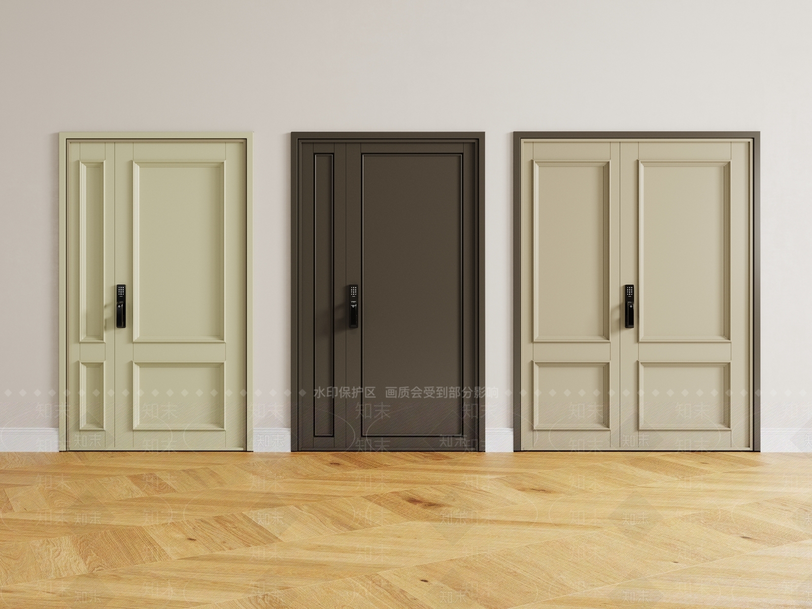 法式单开门3D模型下载【ID:1135504169】