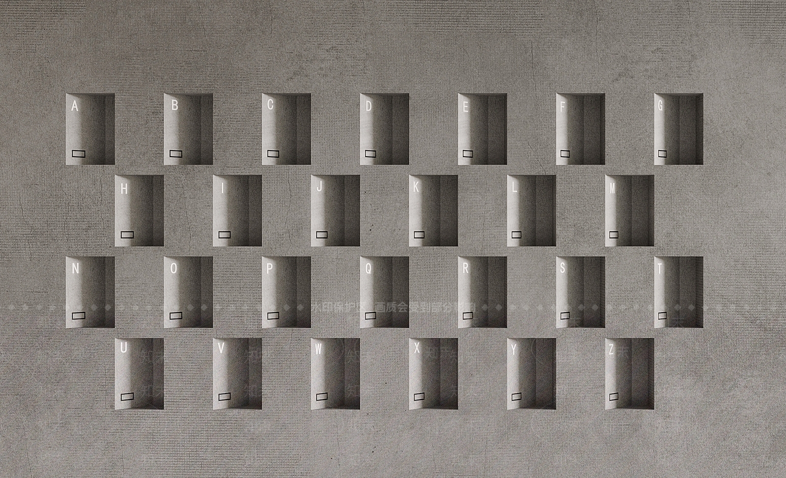 现代造型墙3D模型下载【ID:1135523041】