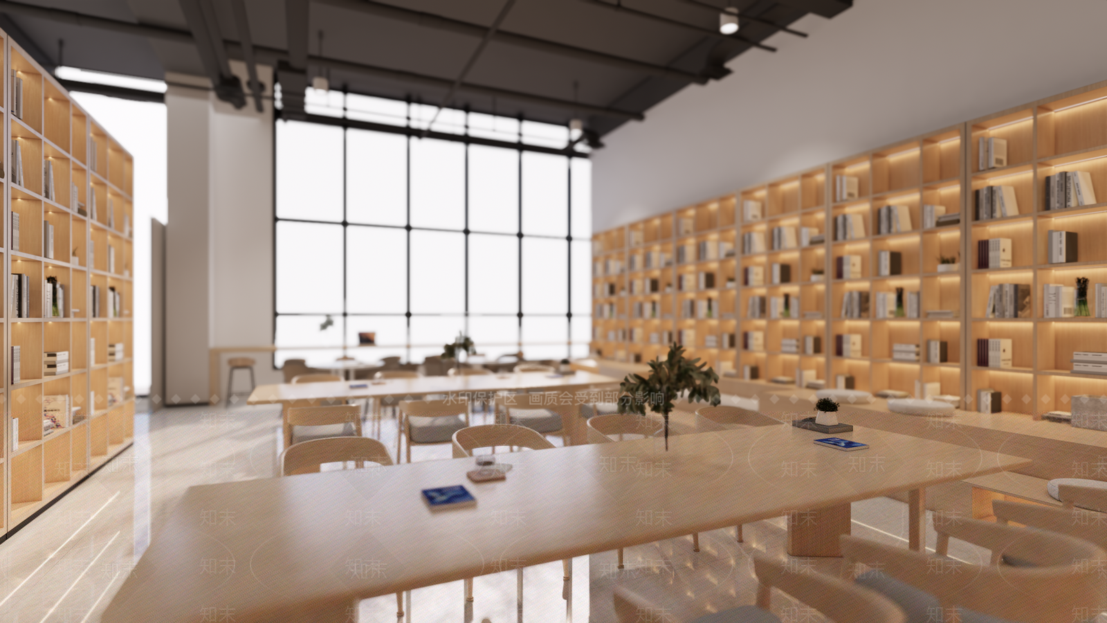 现代书店SU模型下载【ID:1135531054】