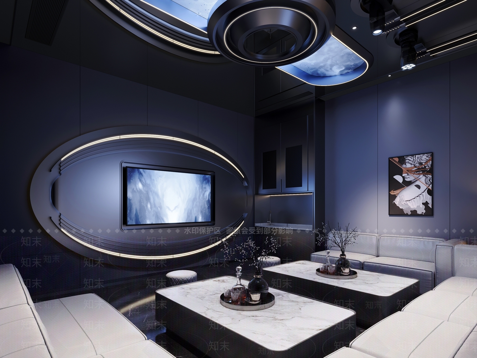 现代机械风KTV3D模型下载【ID:1135552126】