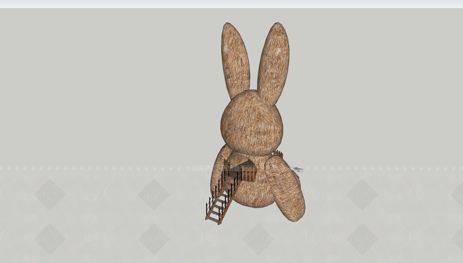 现代儿童游乐区SU模型下载【ID:1135619787】