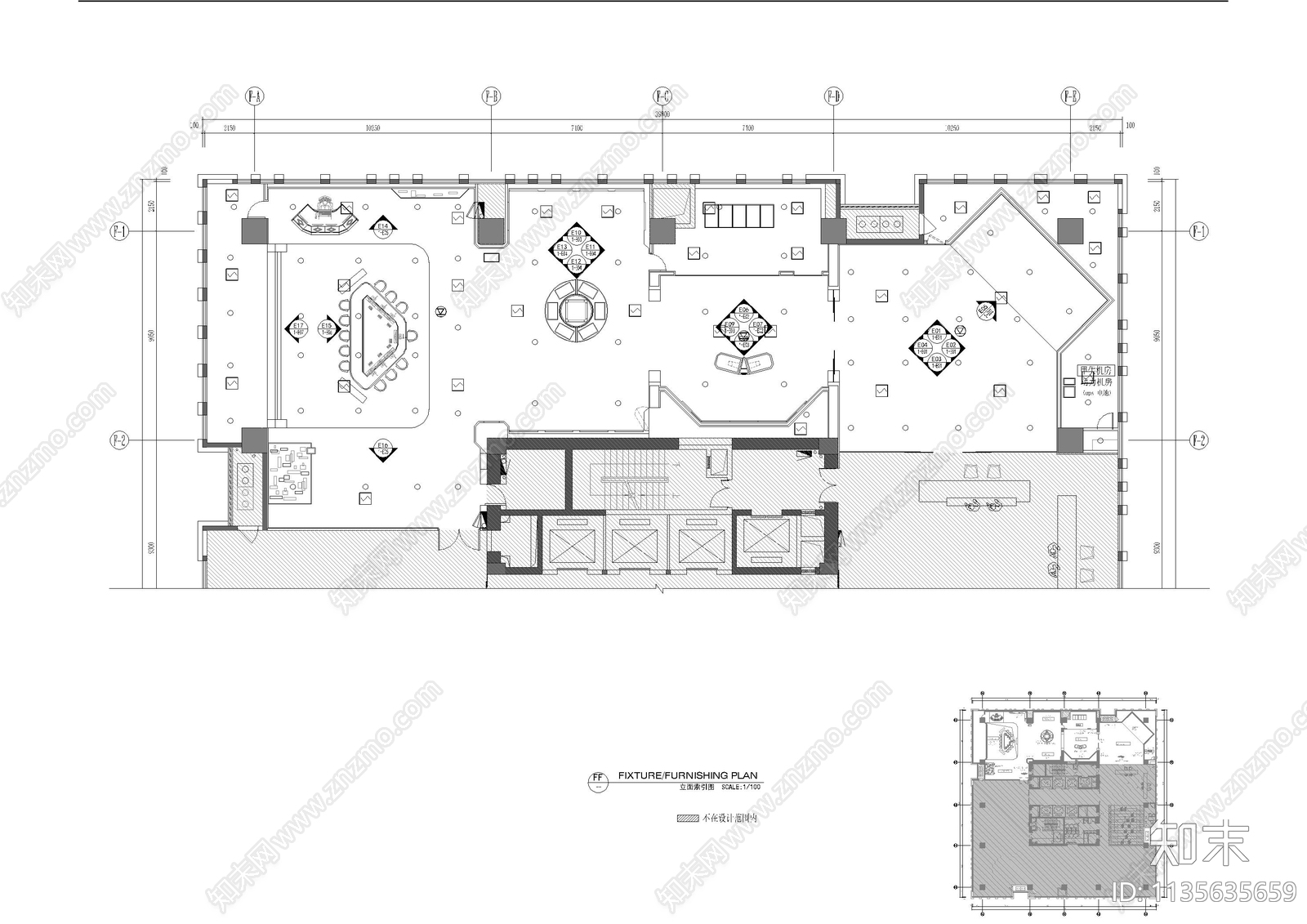 福建泉州科技展厅cad施工图下载【ID:1135635659】