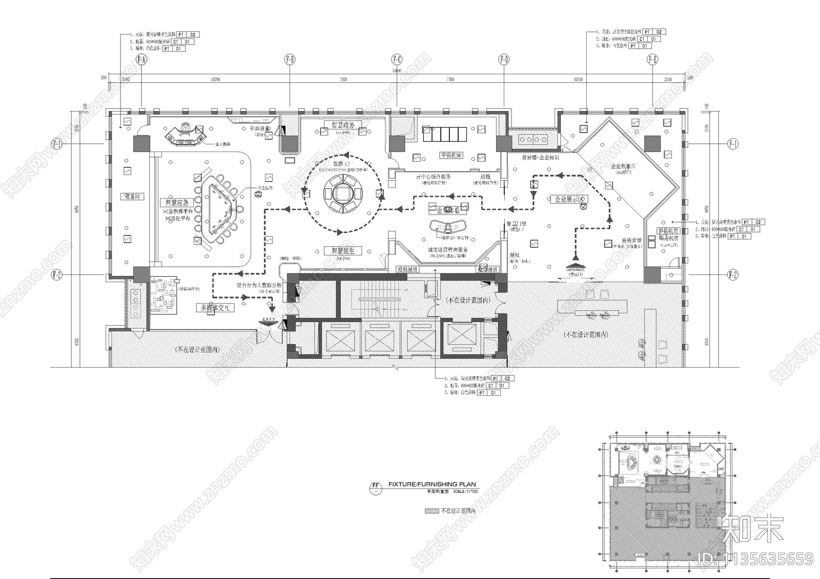 福建泉州科技展厅施工图下载【ID:1135635659】