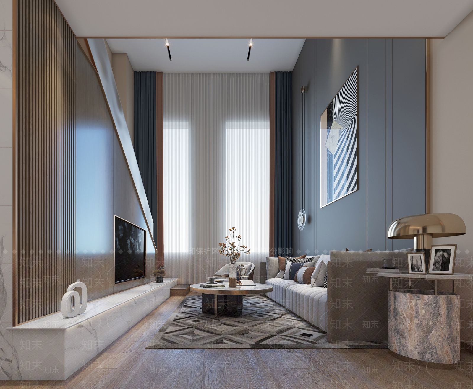 单身公寓loft3D模型下载【ID:1135647921】