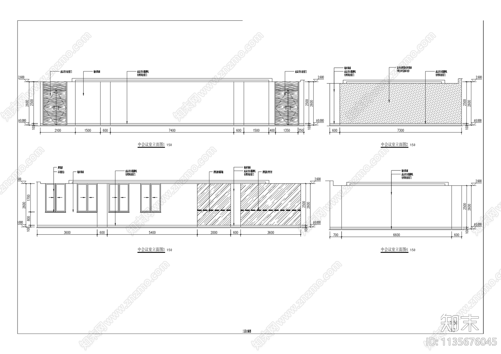 环保科技产业园装修装饰cad施工图下载【ID:1135676045】