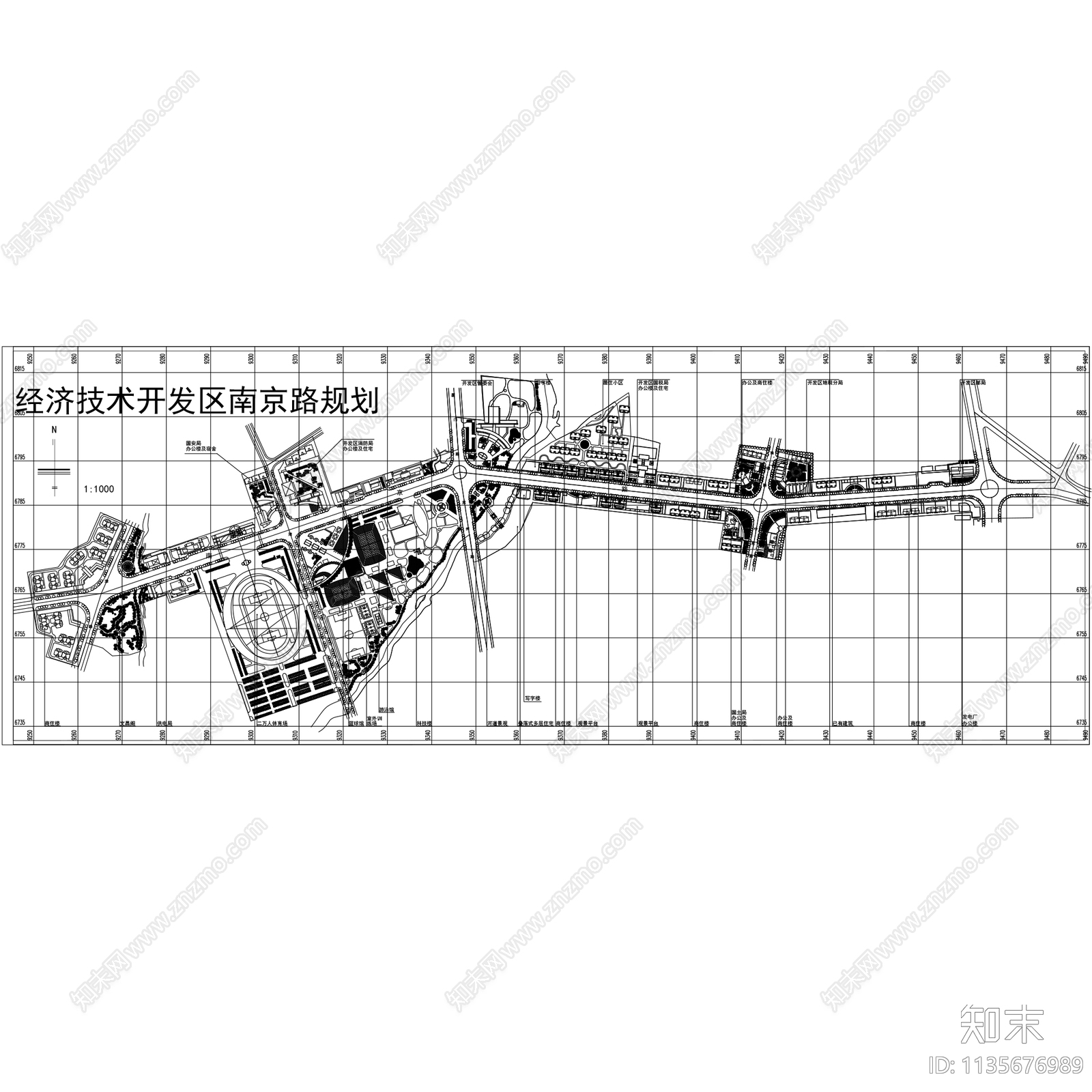 工业厂区厂房车间仓库建筑规划施工图下载【ID:1135676989】