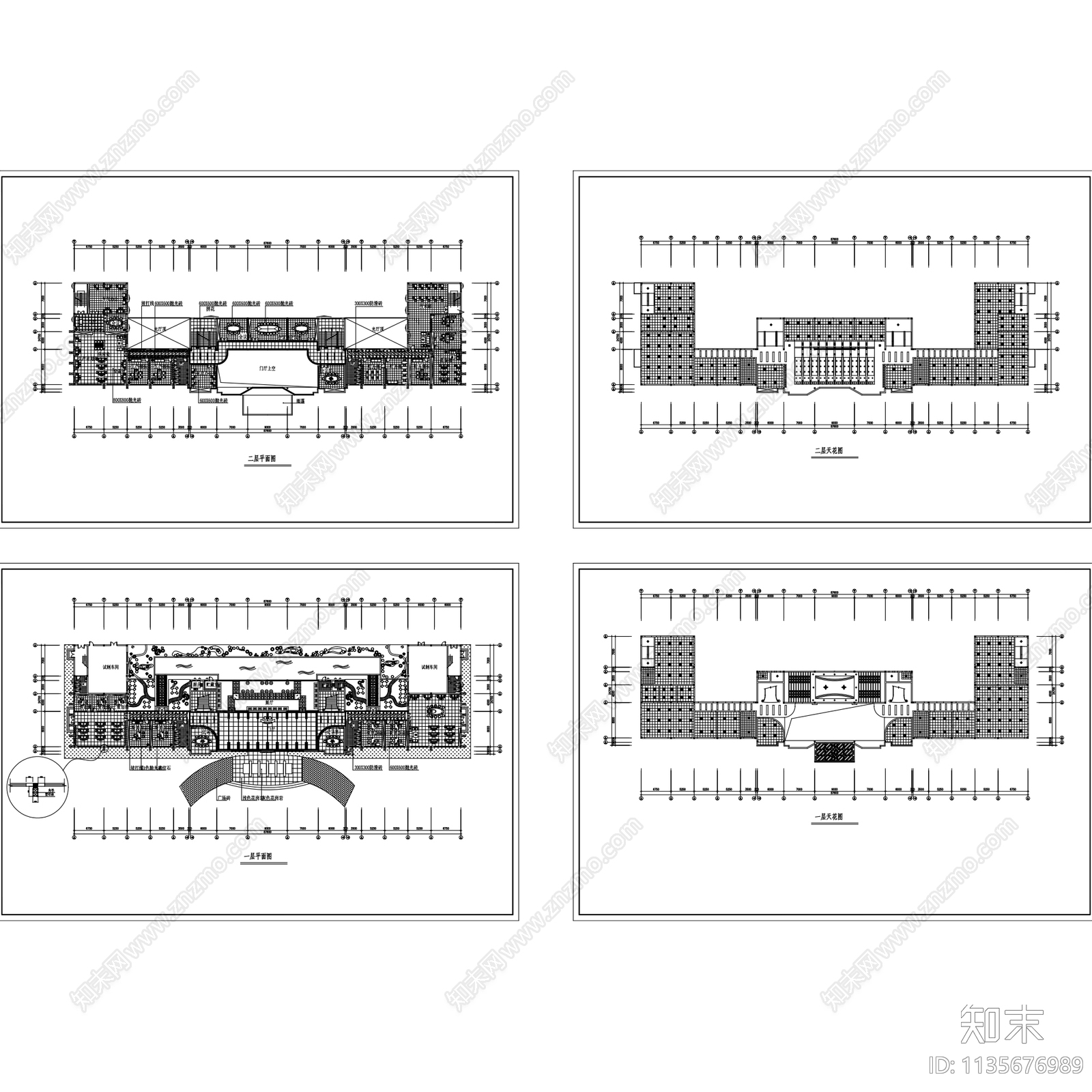 工业厂区厂房车间仓库建筑规划施工图下载【ID:1135676989】