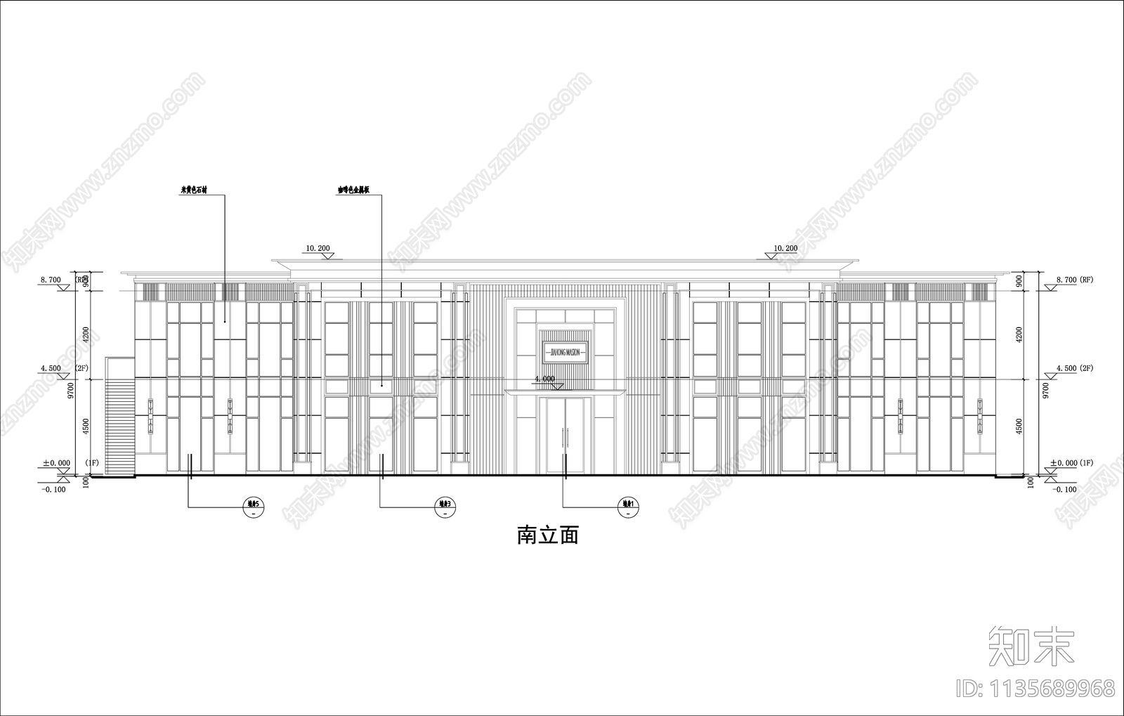 标准化售楼处详图施工图下载【ID:1135689968】