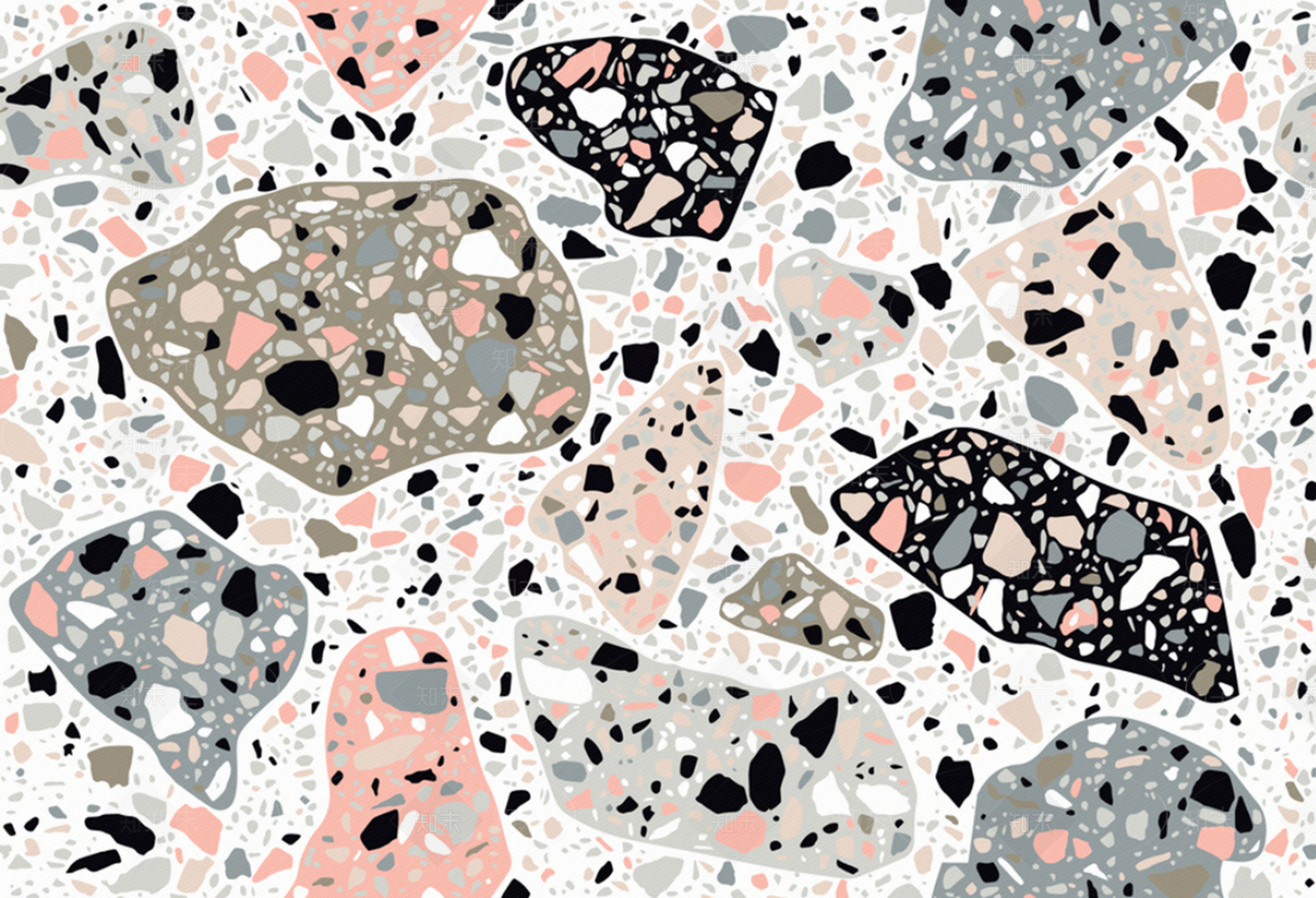 卡通多彩水磨石贴图下载【ID:1135720072】