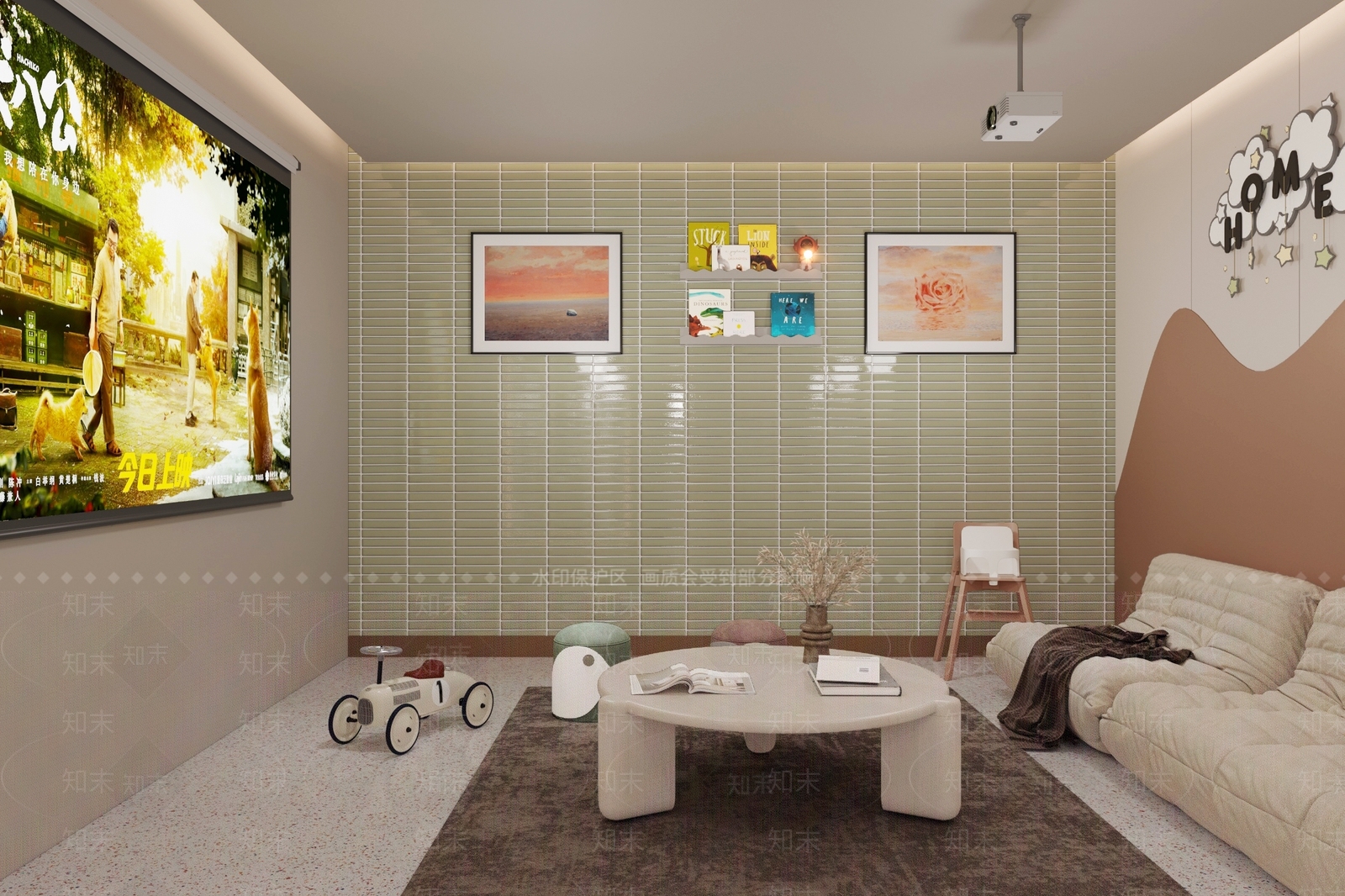 现代母婴店3D模型下载【ID:1135720909】