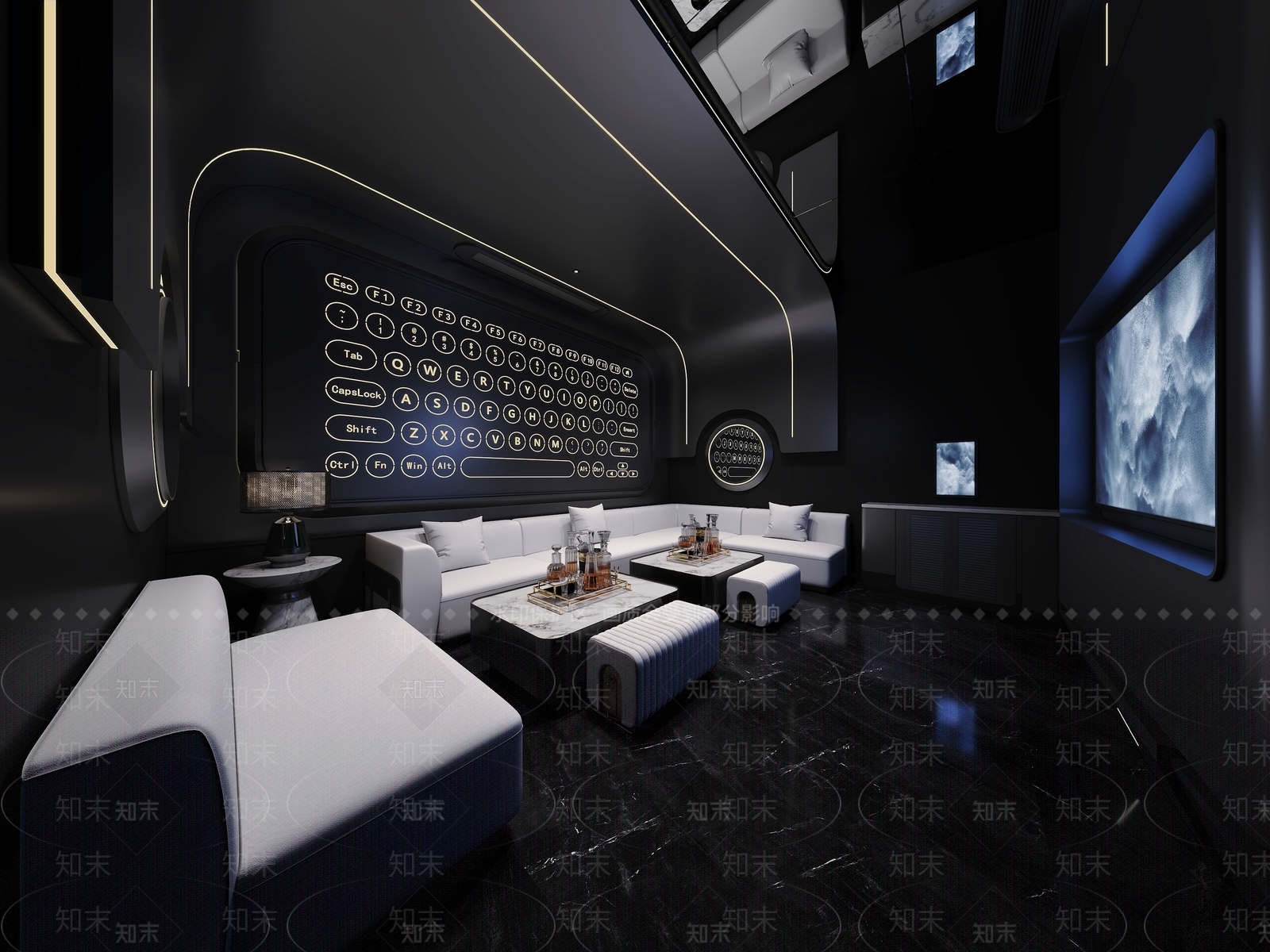 现代机械风KTV3D模型下载【ID:1135733463】
