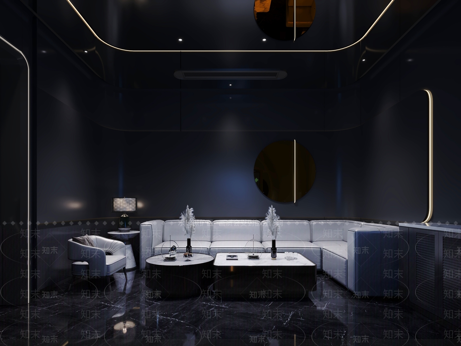 现代机械风KTV3D模型下载【ID:1135734848】