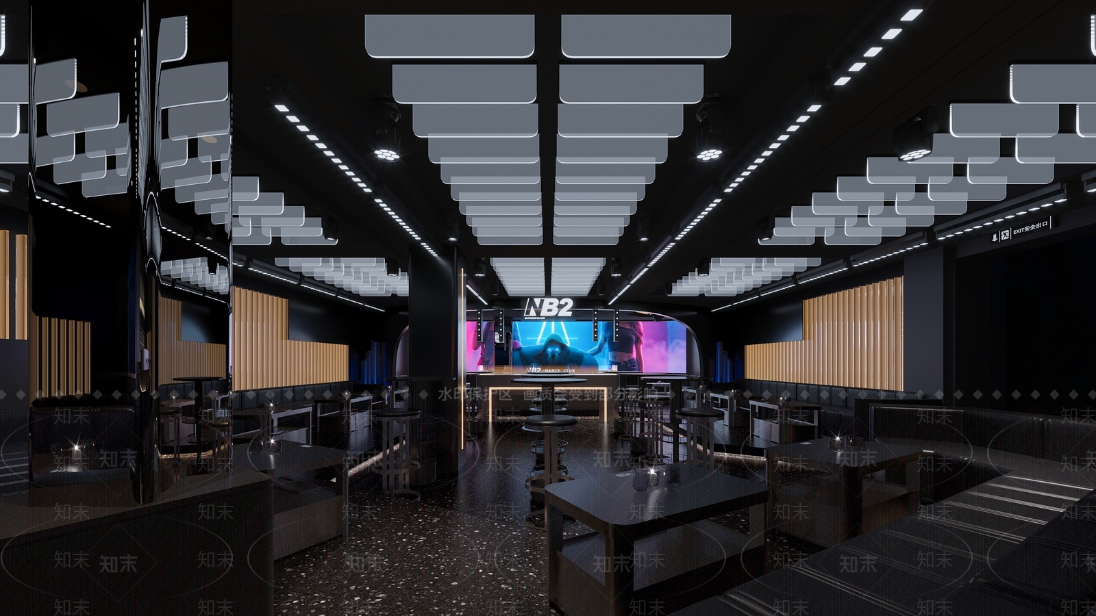 现代机械风酒吧3D模型下载【ID:1135745762】